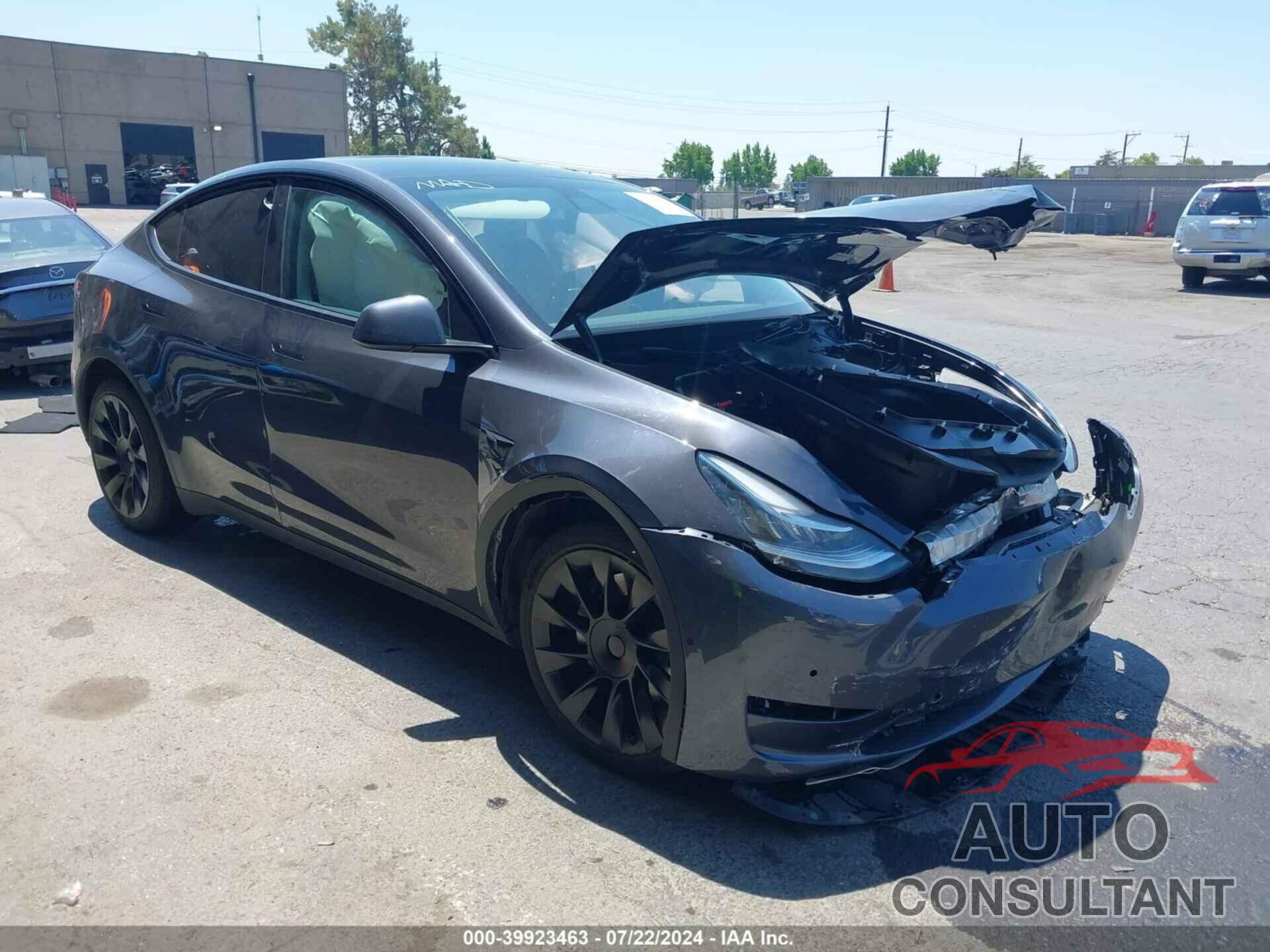 TESLA MODEL Y 2022 - 7SAYGDEEXNF396542