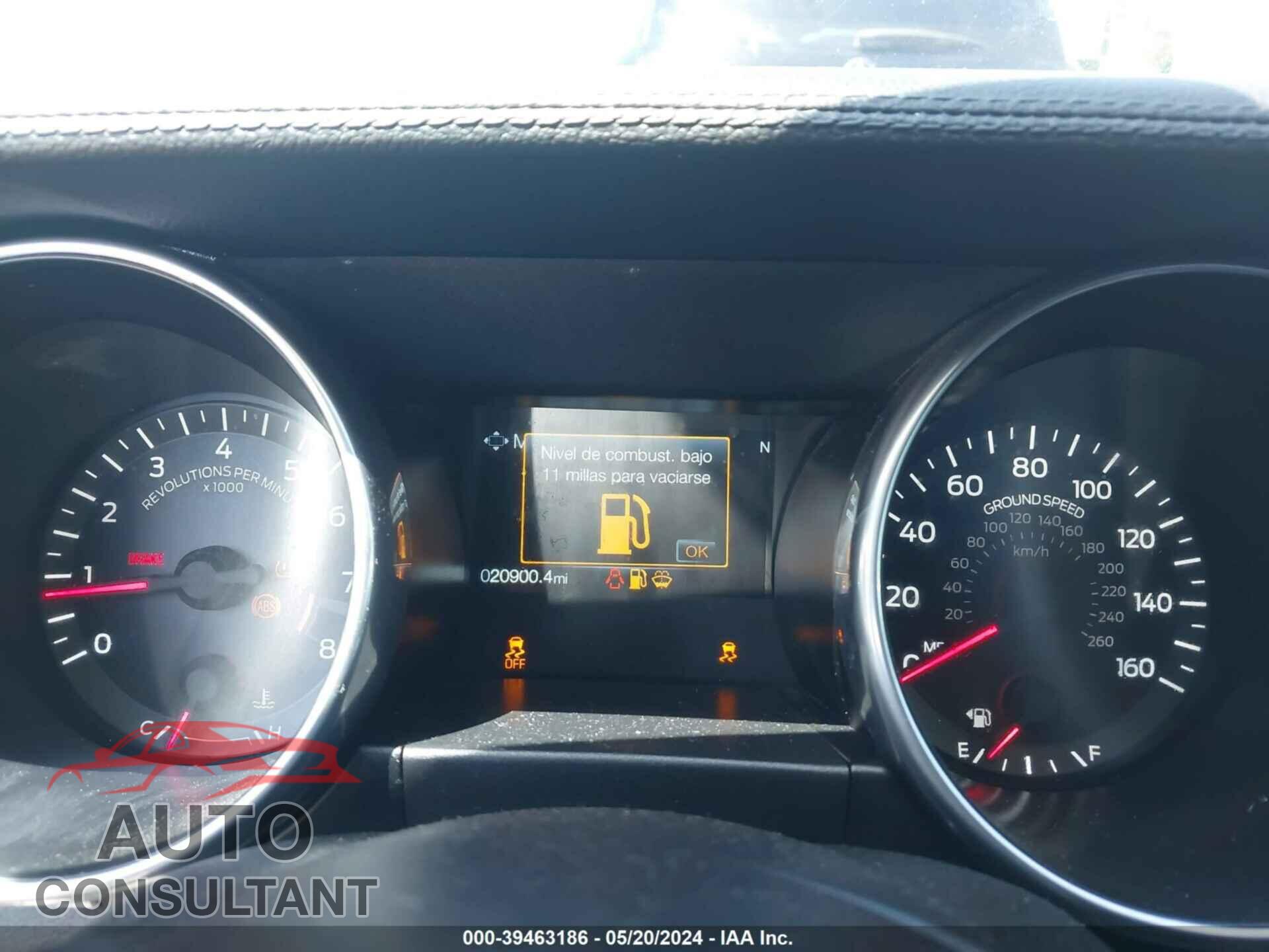 FORD MUSTANG 2020 - 1FA6P8CF4L5104038
