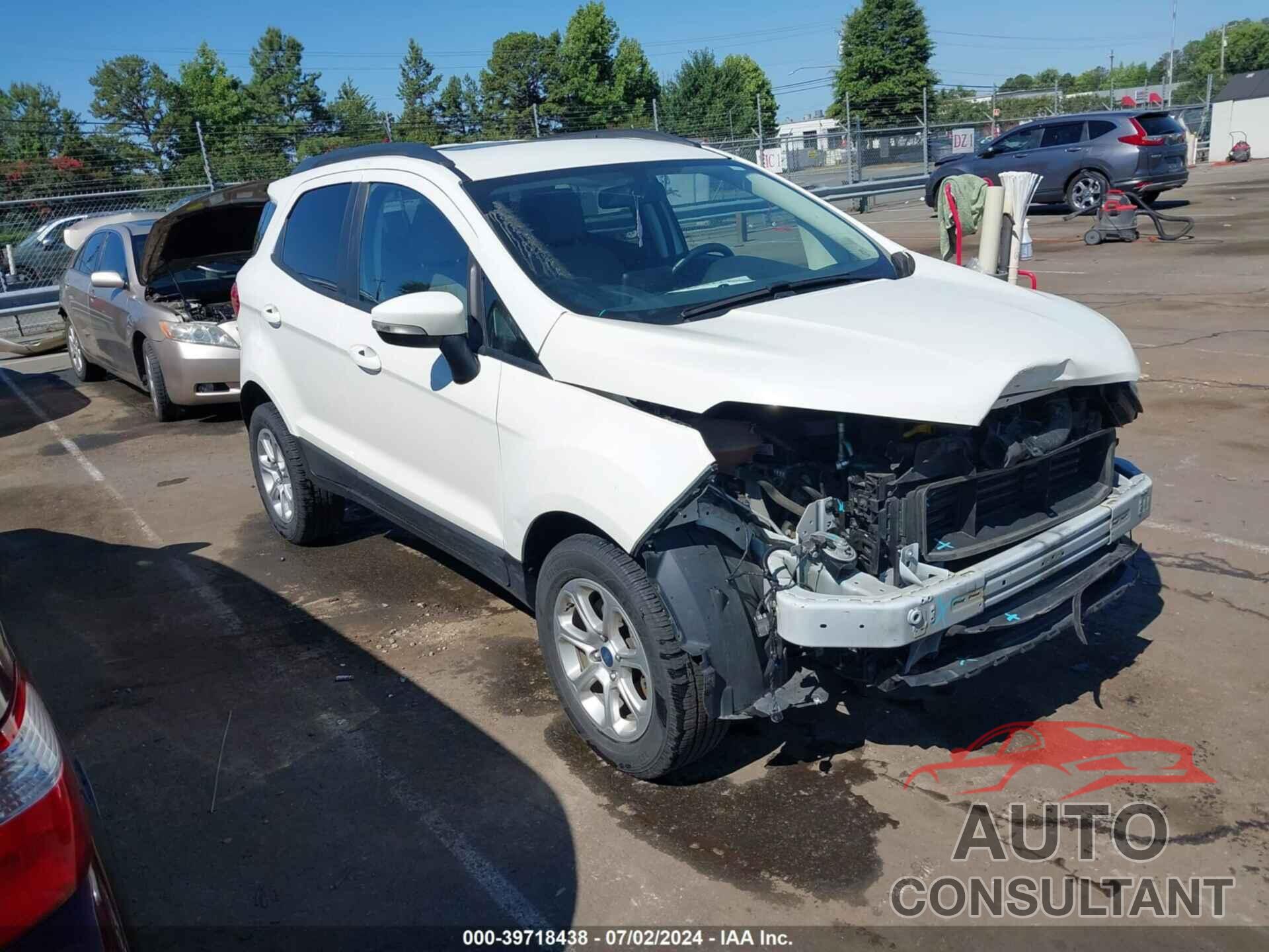 FORD ECOSPORT 2020 - MAJ6S3GL0LC348587