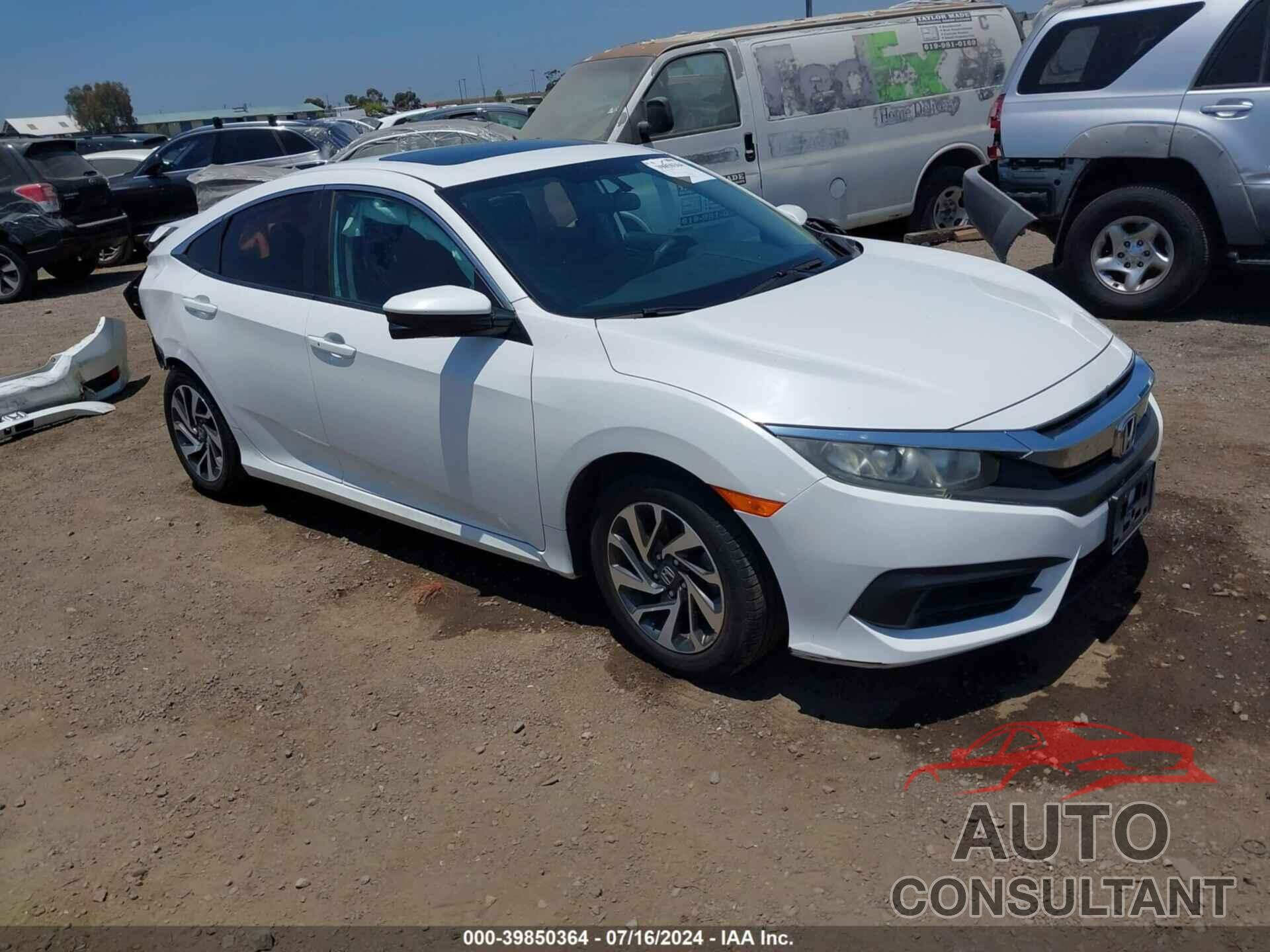 HONDA CIVIC 2016 - 2HGFC2F72GH555721