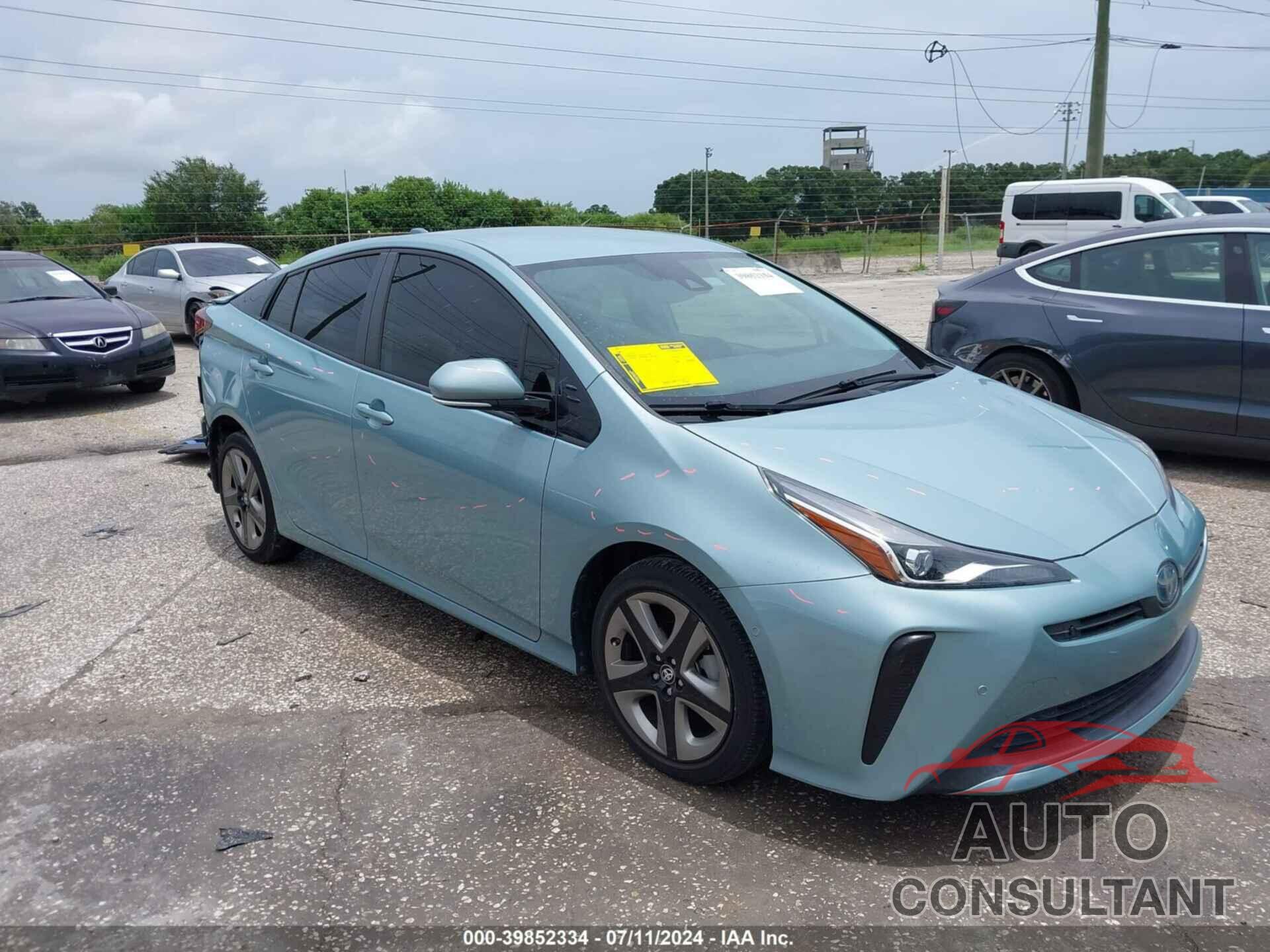 TOYOTA PRIUS 2020 - JTDKARFU4L3117023