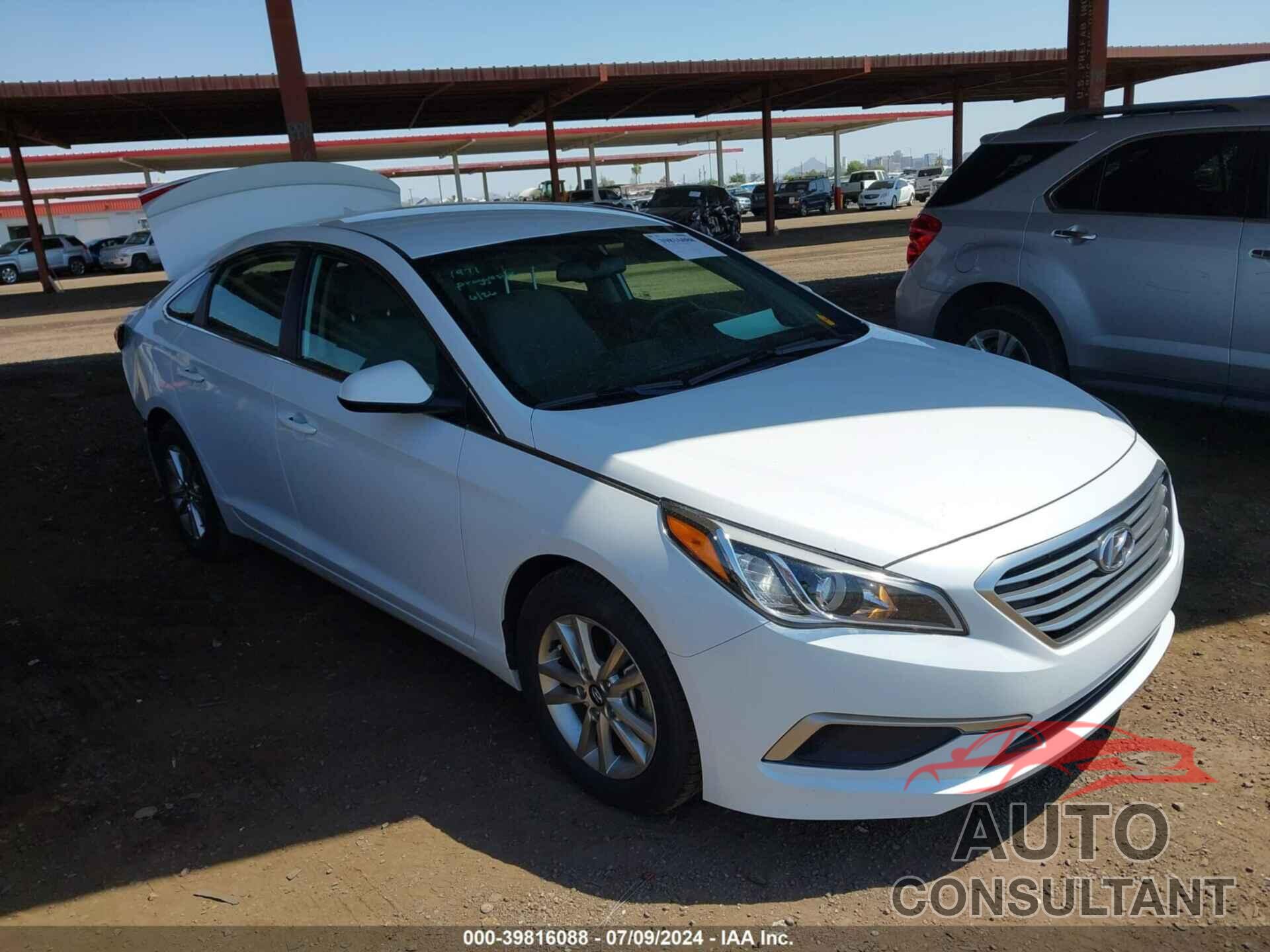 HYUNDAI SONATA 2016 - 5NPE24AF6GH285469