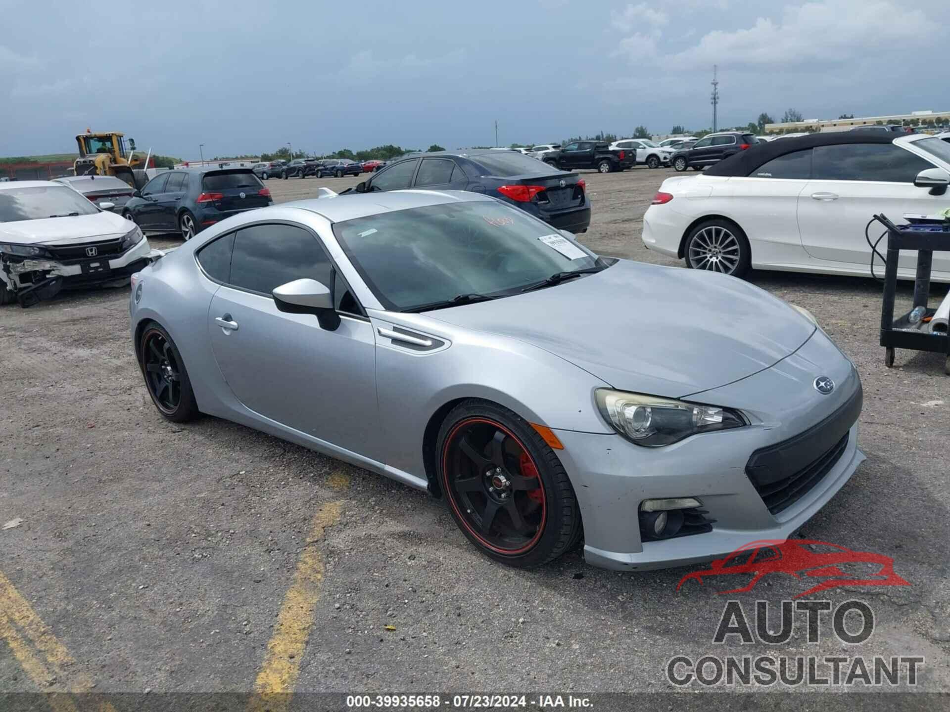 SUBARU BRZ 2016 - JF1ZCAC16G8602847