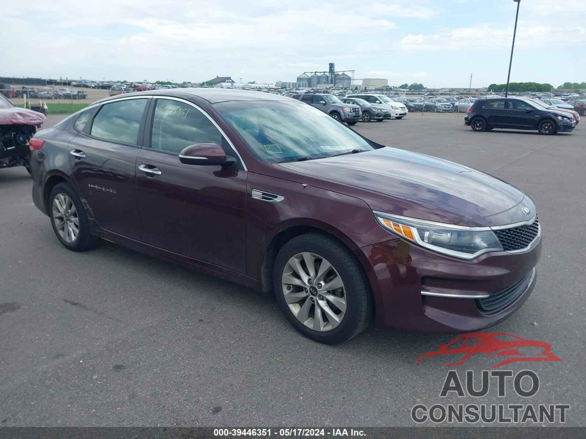 KIA OPTIMA 2017 - 5XXGT4L31HG148297
