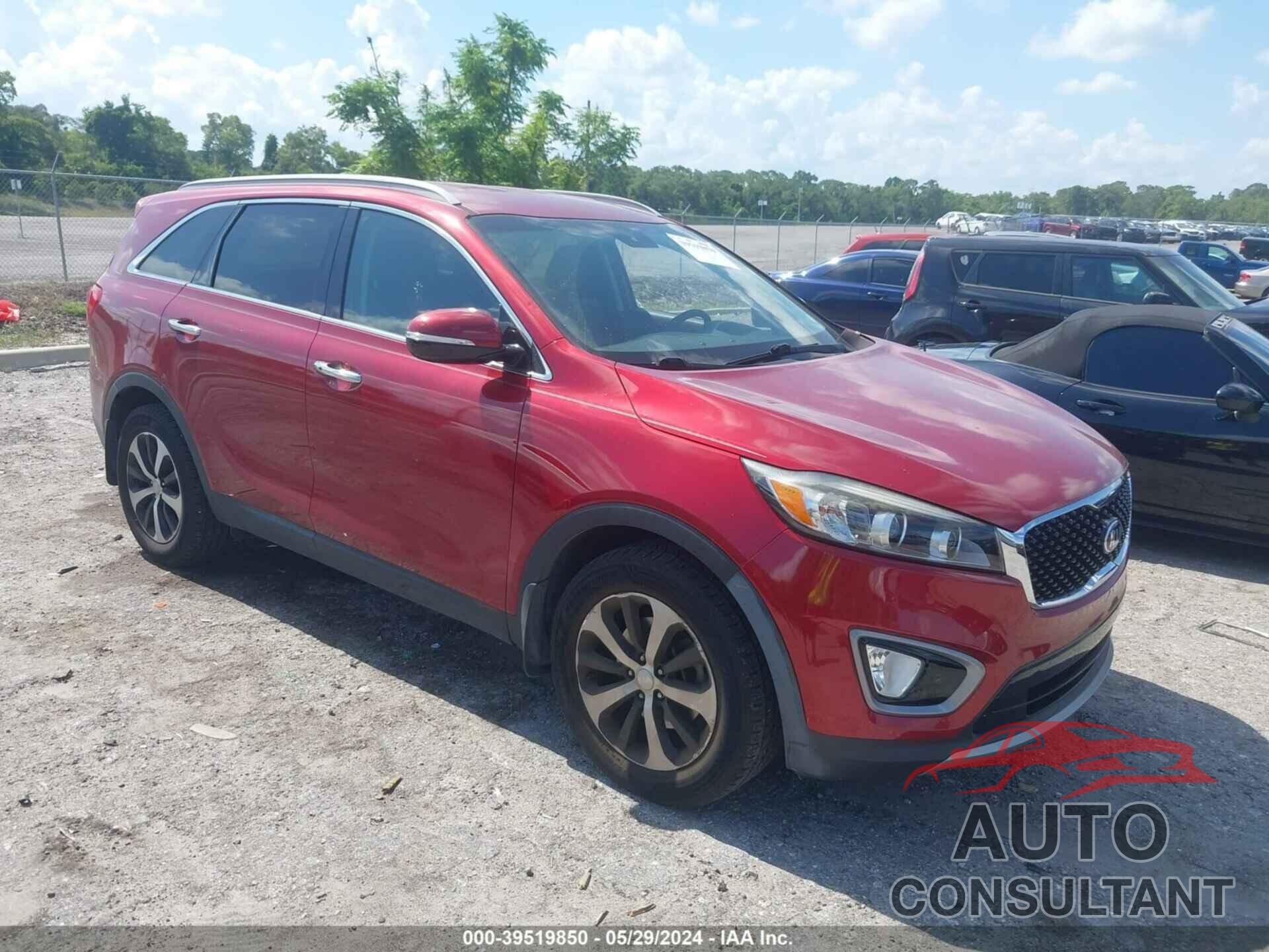 KIA SORENTO 2016 - 5XYPH4A1XGG012036