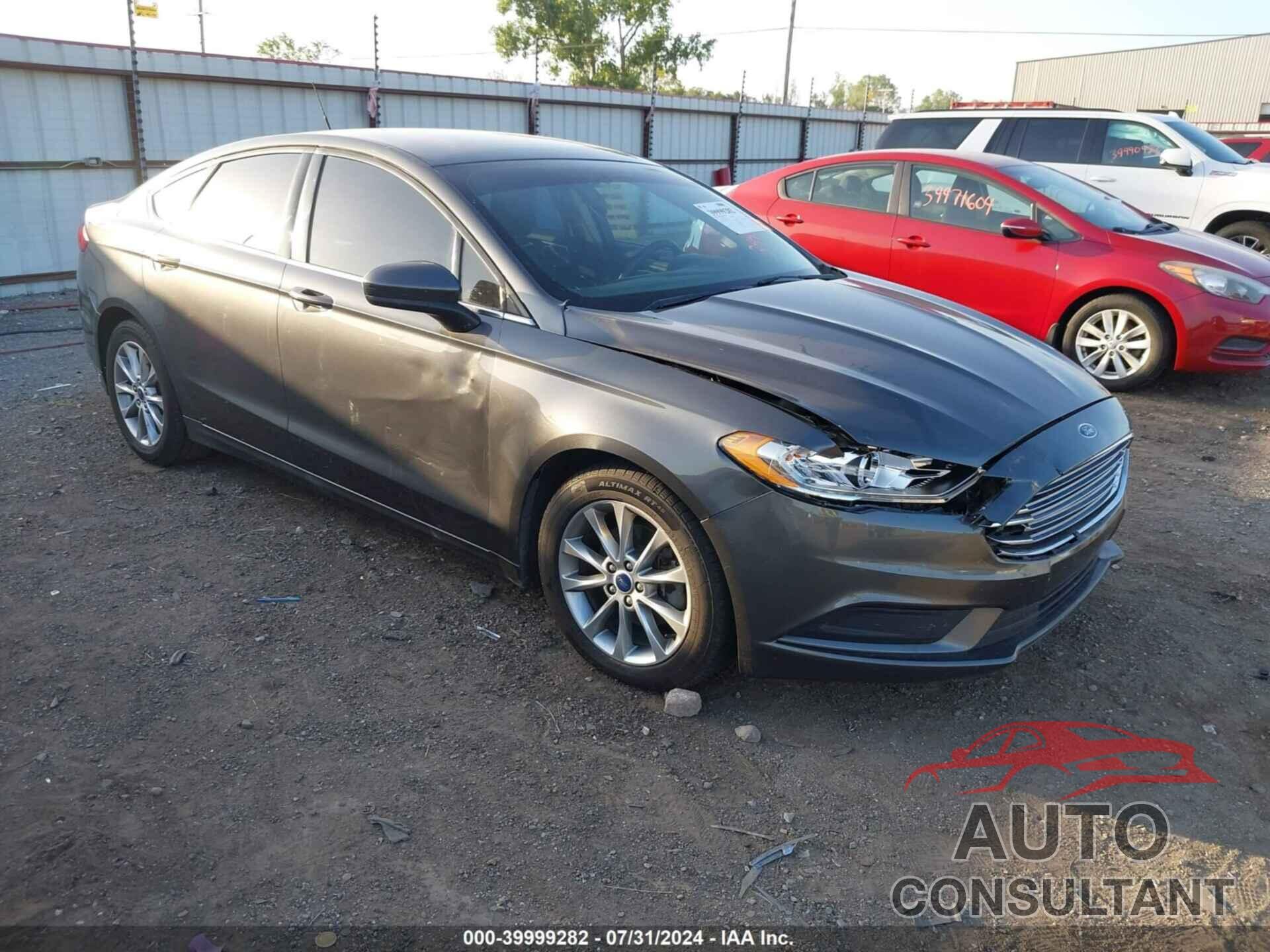 FORD FUSION 2017 - 3FA6P0H72HR145341