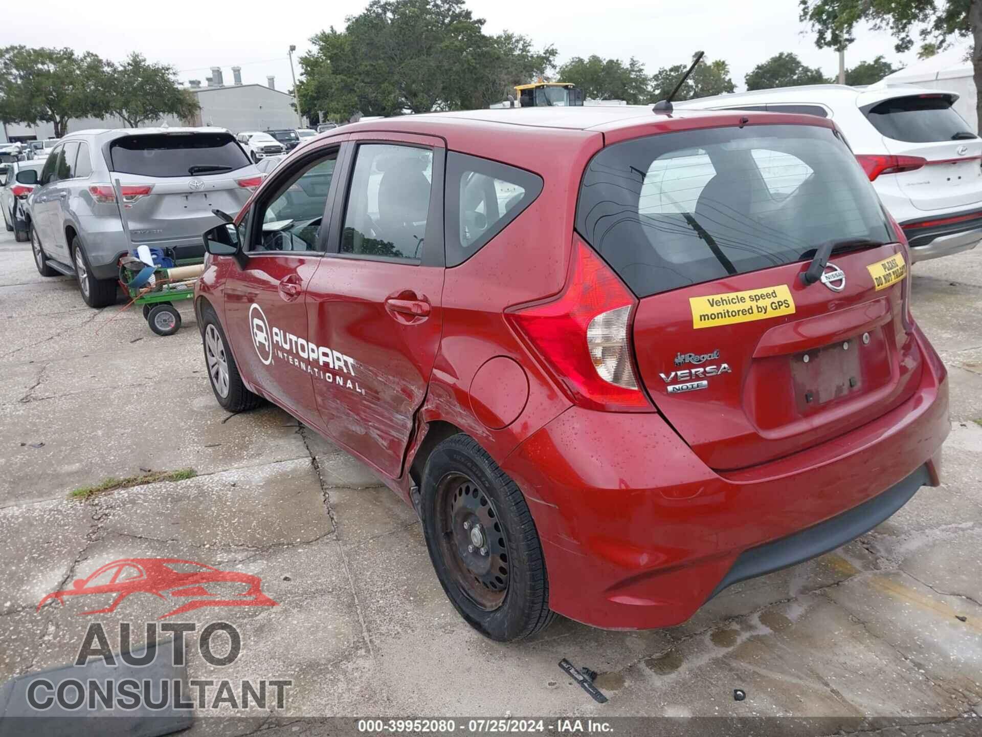 NISSAN VERSA NOTE 2017 - 3N1CE2CP3HL366152