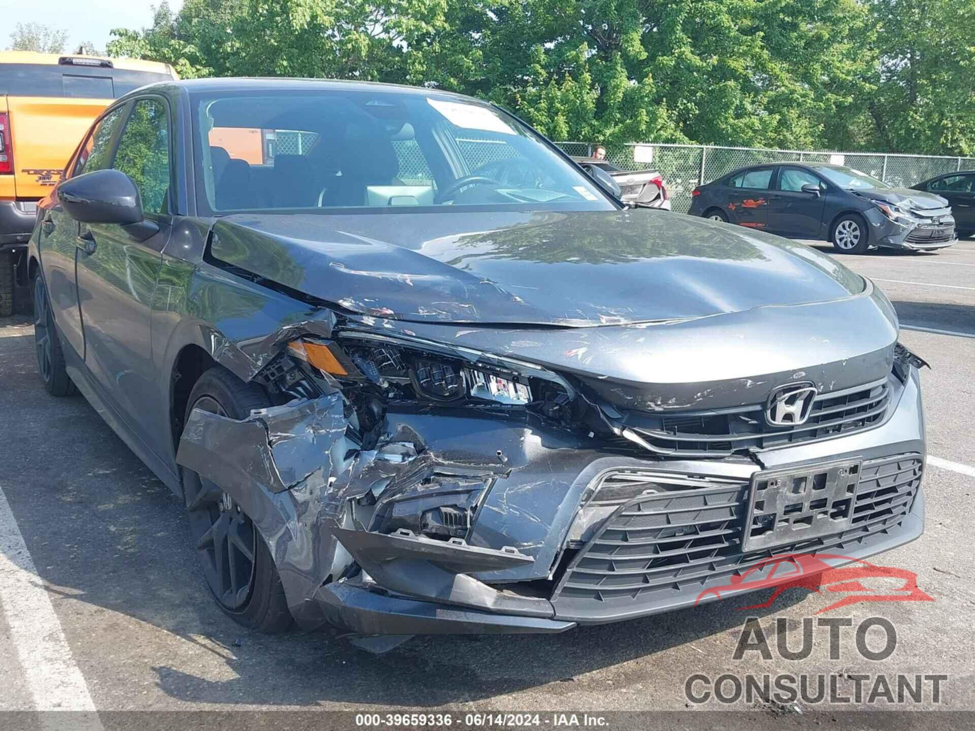 HONDA CIVIC 2022 - 2HGFE2F50NH608339