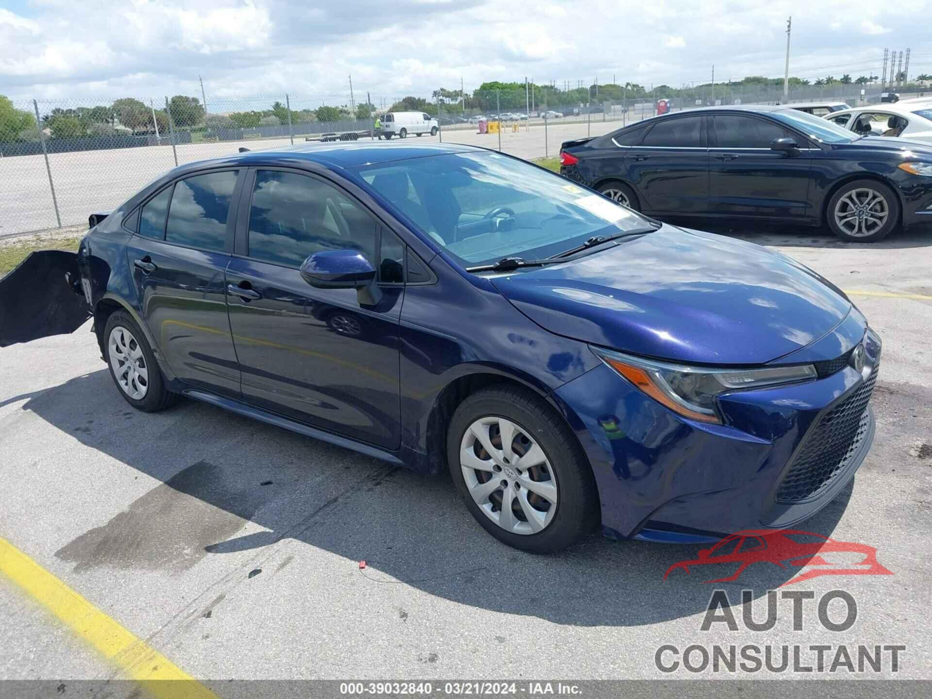 TOYOTA COROLLA 2021 - JTDEPMAE0MJ151164