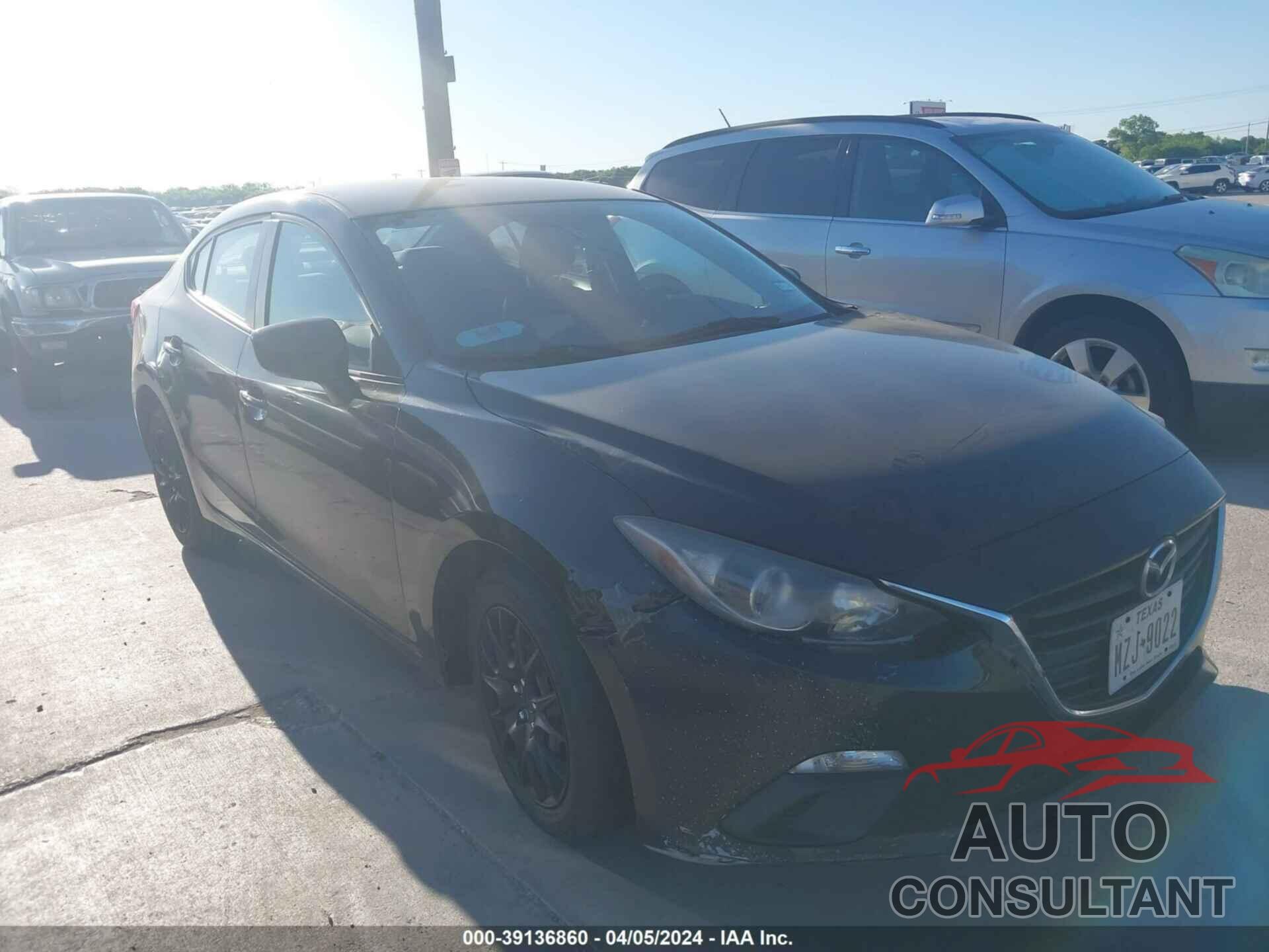 MAZDA MAZDA3 2016 - JM1BM1T73G1297880