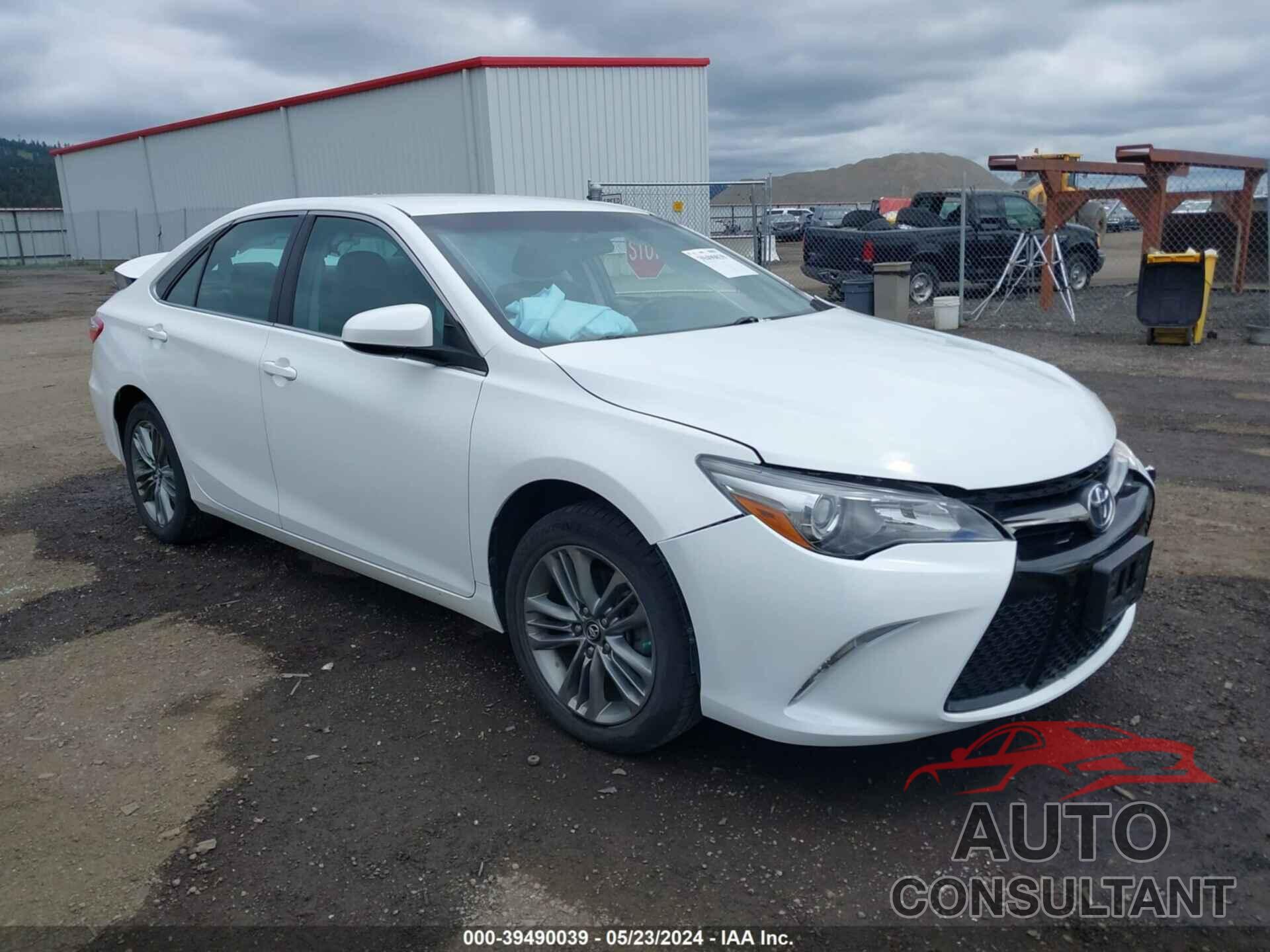 TOYOTA CAMRY 2017 - 4T1BF1FK6HU301779