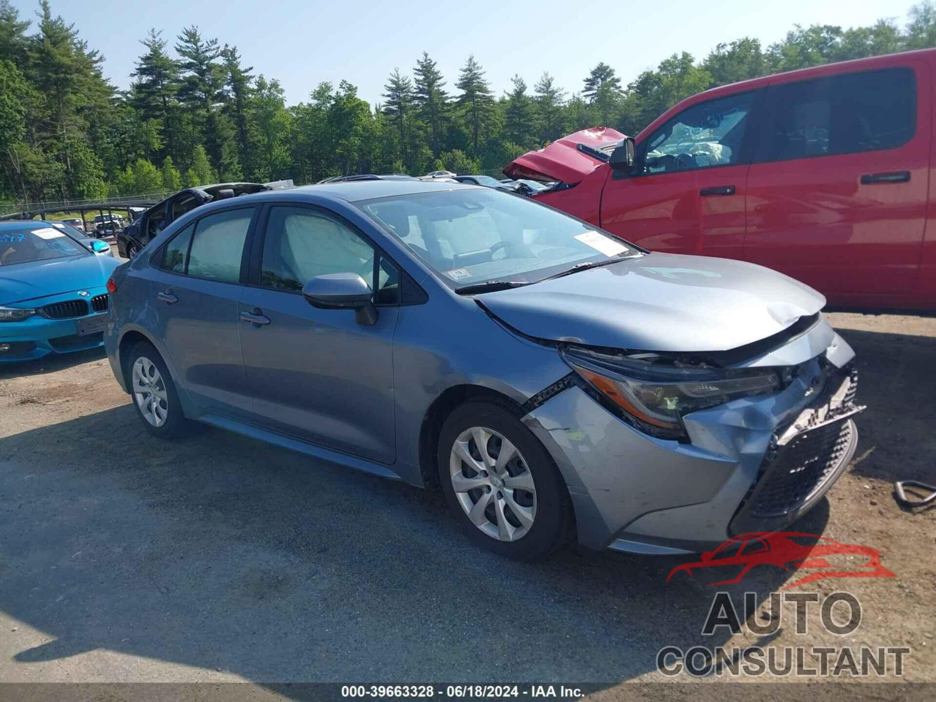TOYOTA COROLLA 2021 - JTDEPMAE3MJ128218