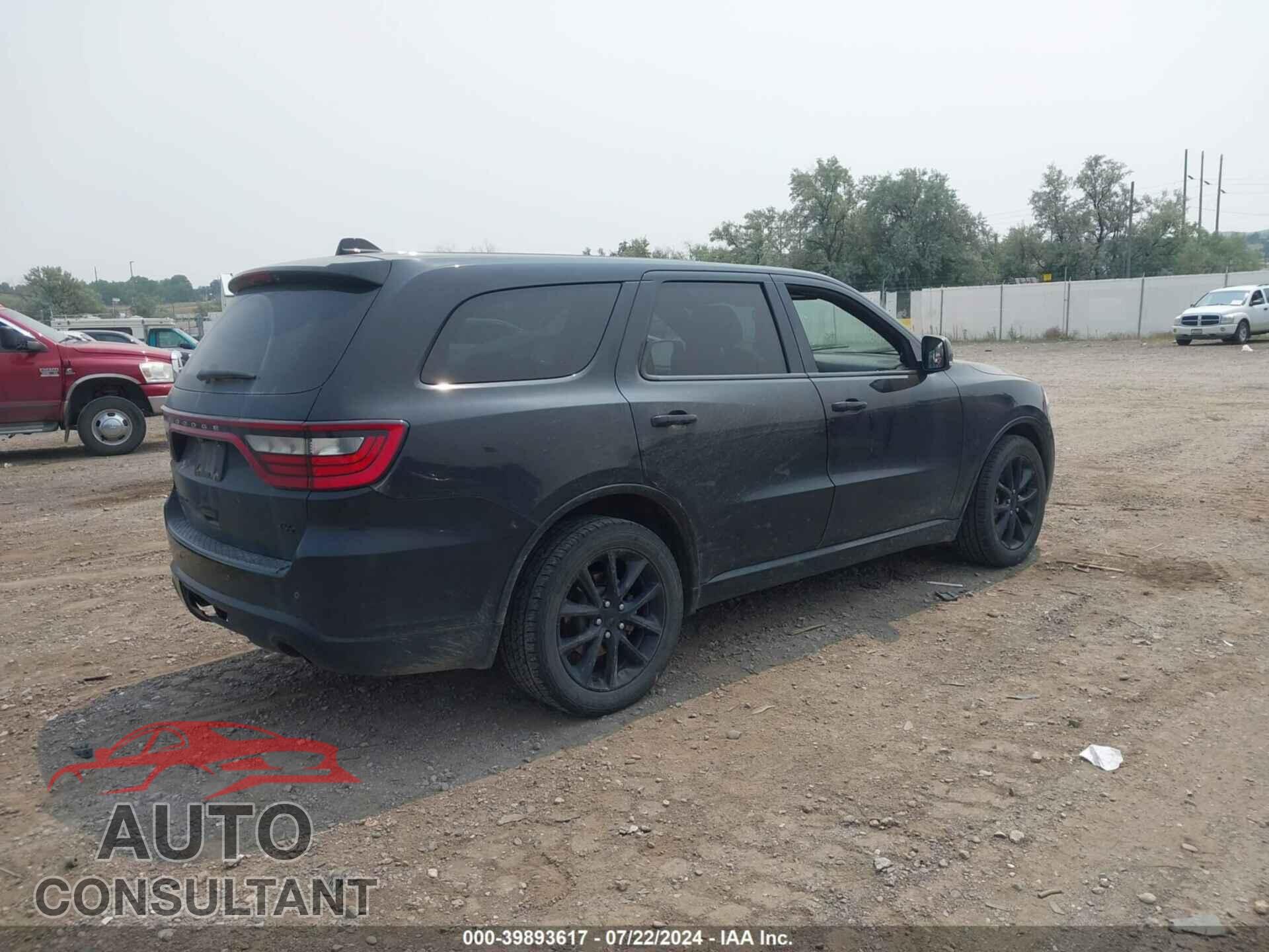 DODGE DURANGO 2017 - 1C4SDJCTXHC623161