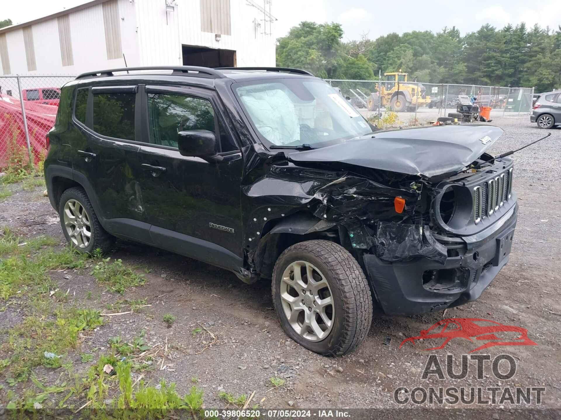 JEEP RENEGADE 2018 - ZACCJBBB9JPJ23471