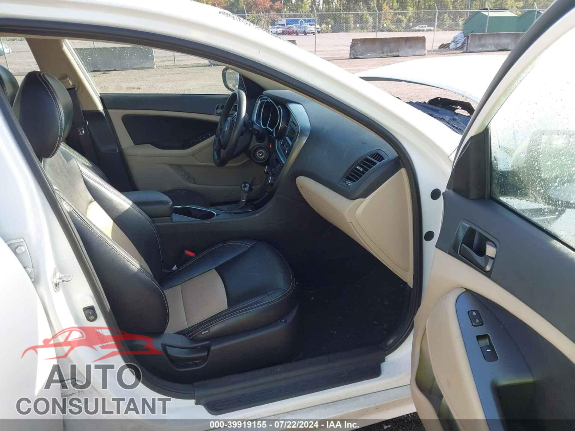 KIA OPTIMA 2015 - KNAGM4A73F5531353