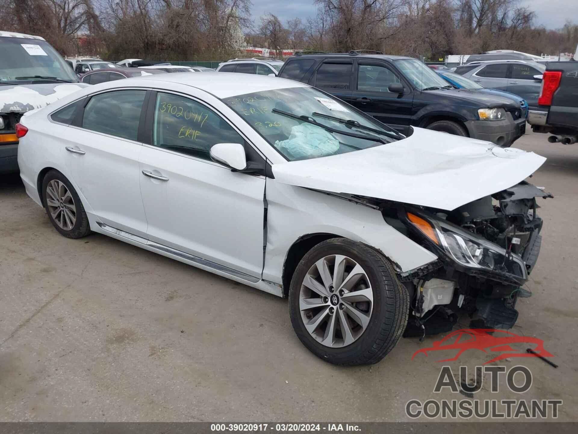 HYUNDAI SONATA 2016 - 5NPE34AF6GH260441