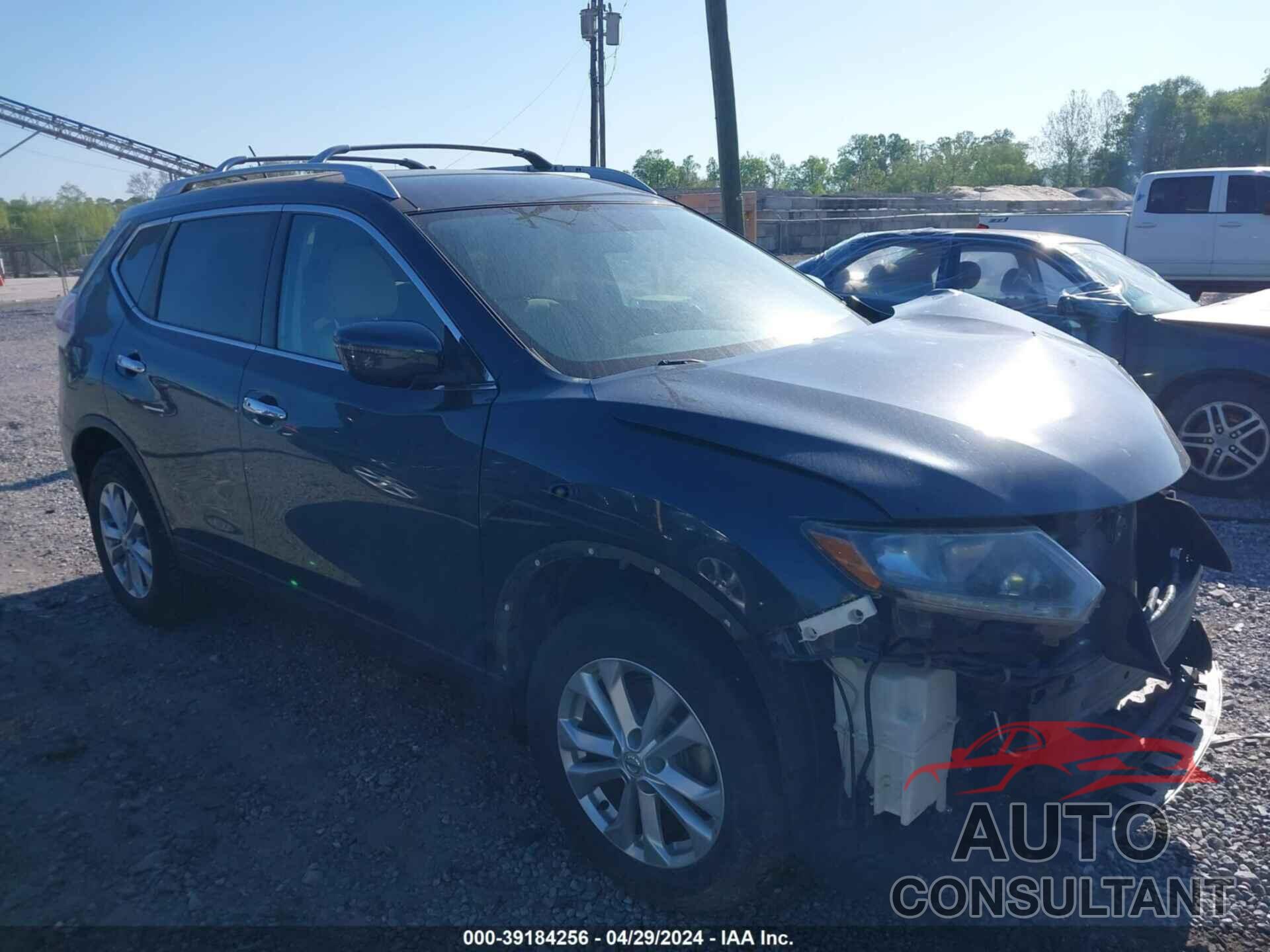 NISSAN ROGUE 2016 - KNMAT2MV7GP664598