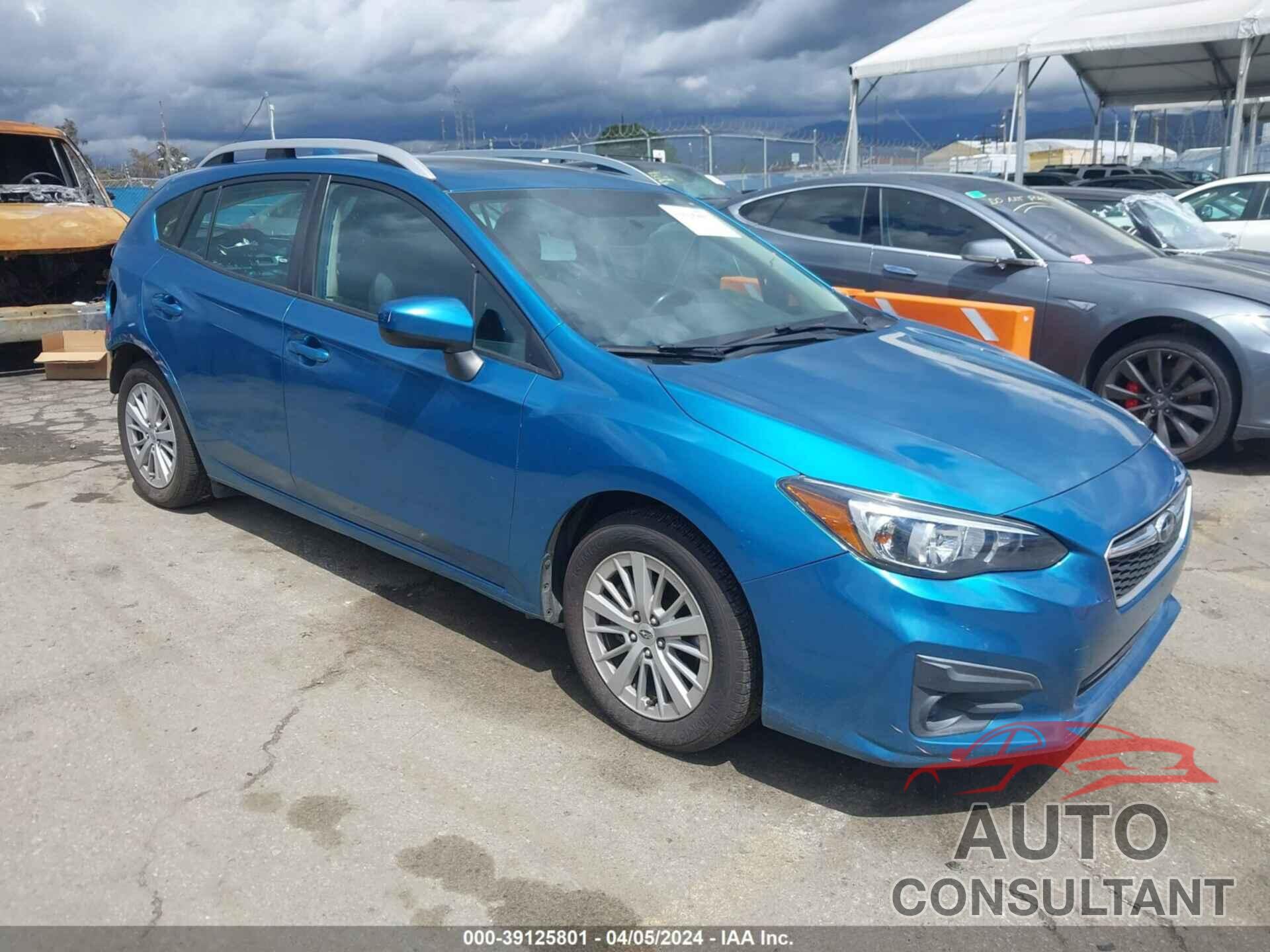 SUBARU IMPREZA 2017 - 4S3GTAB62H3702490