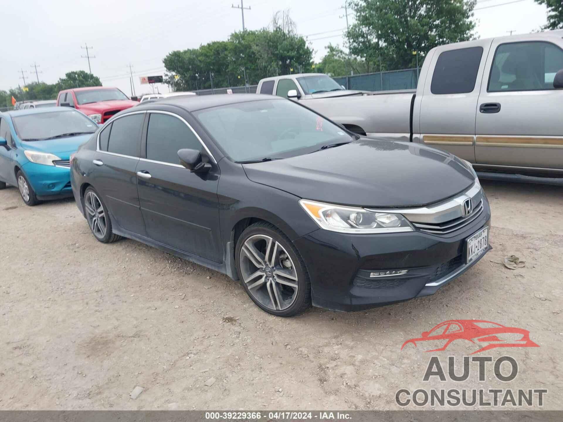HONDA ACCORD 2017 - 1HGCR2F53HA296835