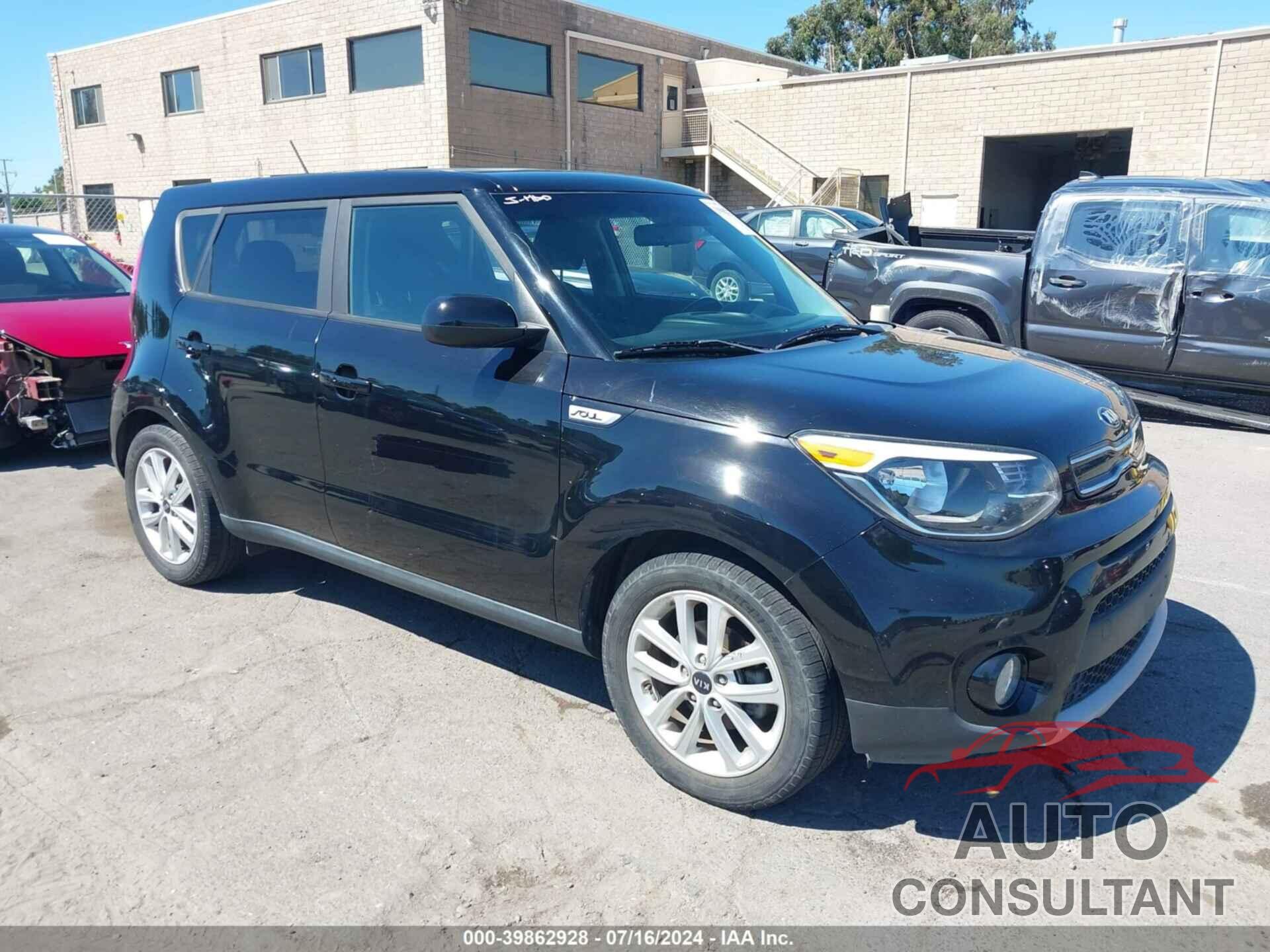 KIA SOUL 2019 - KNDJP3A56K7654149