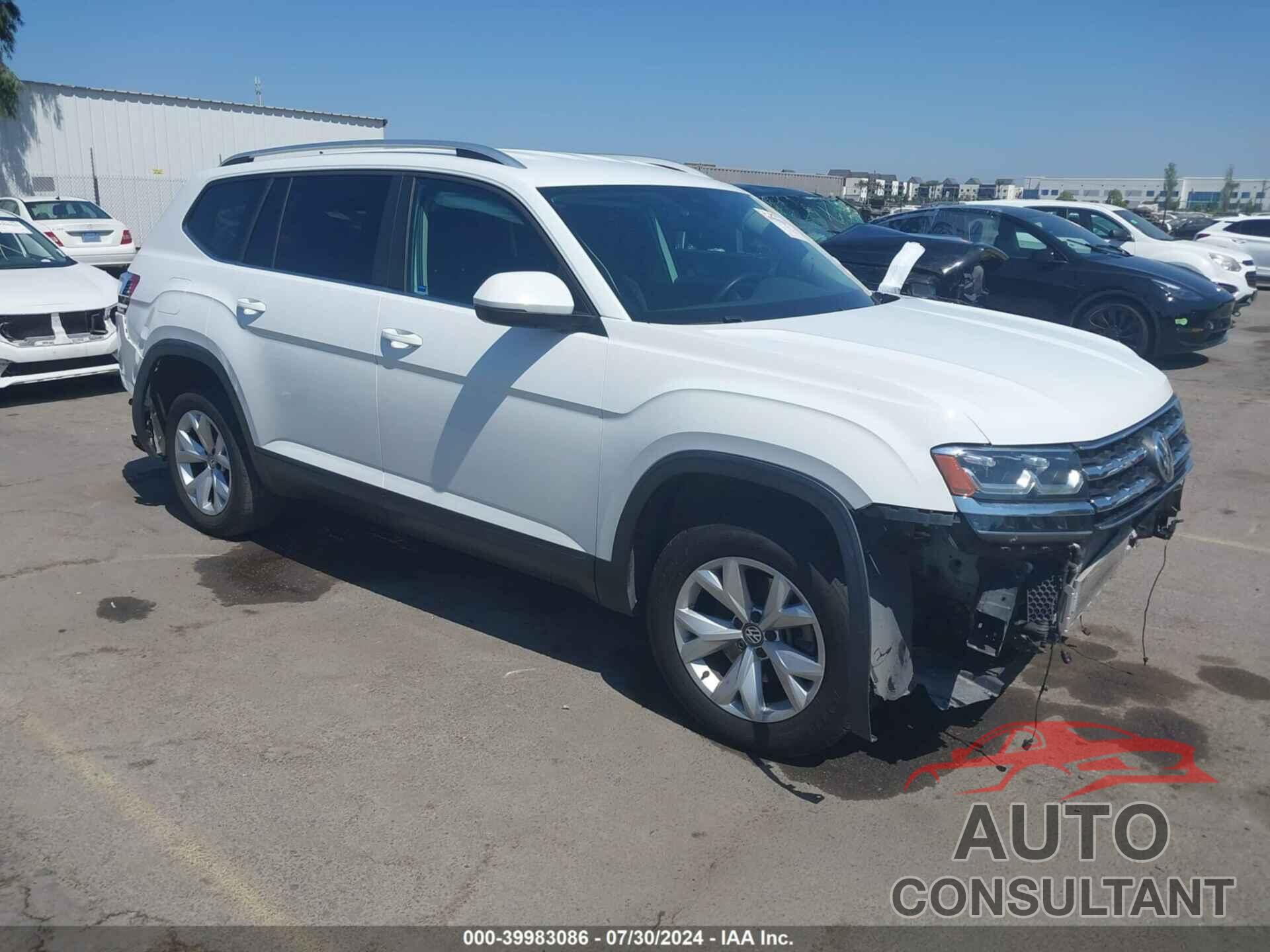 VOLKSWAGEN ATLAS 2019 - 1V2WR2CA0KC563582