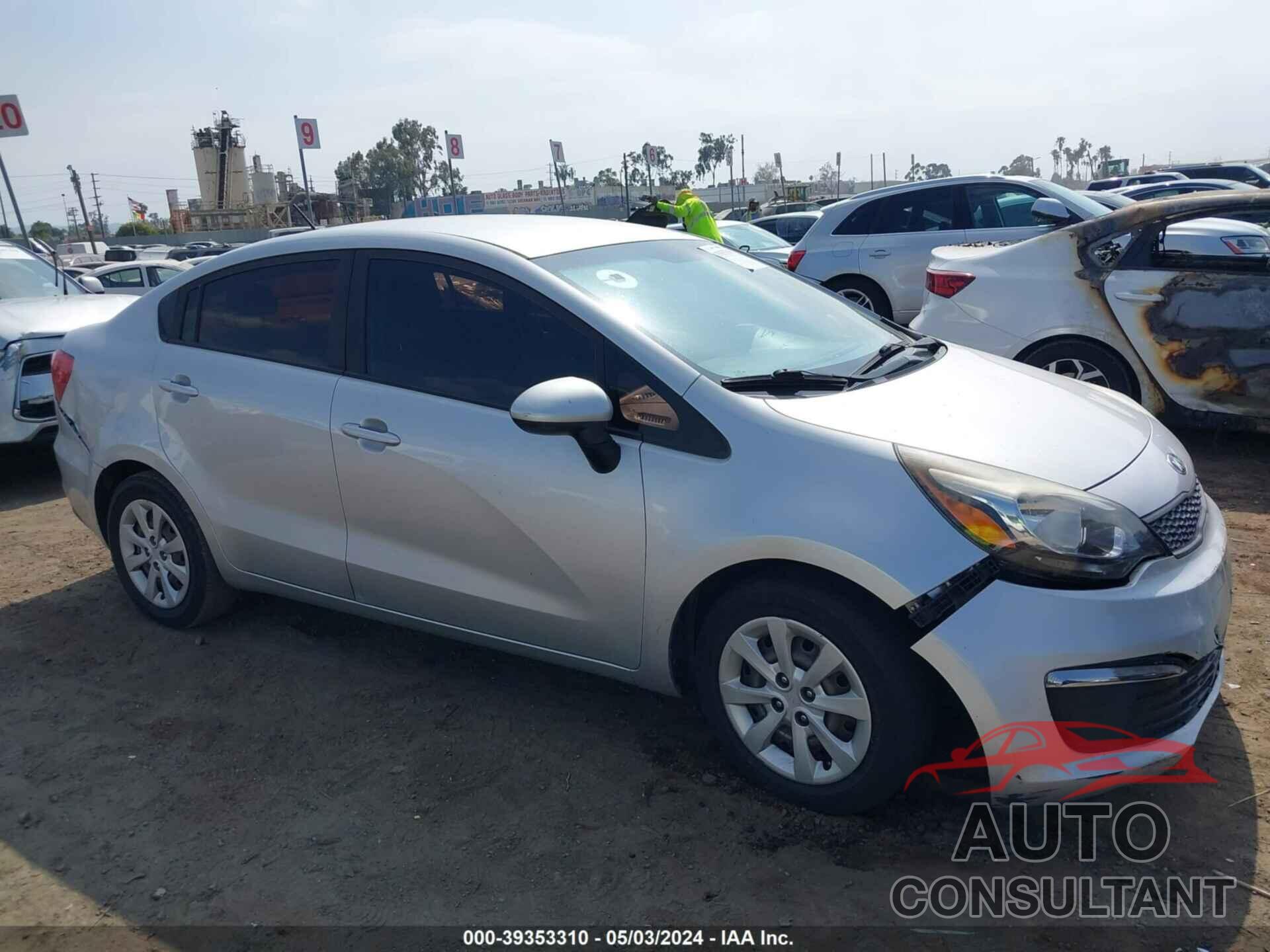 KIA RIO 2016 - KNADM4A39G6668325