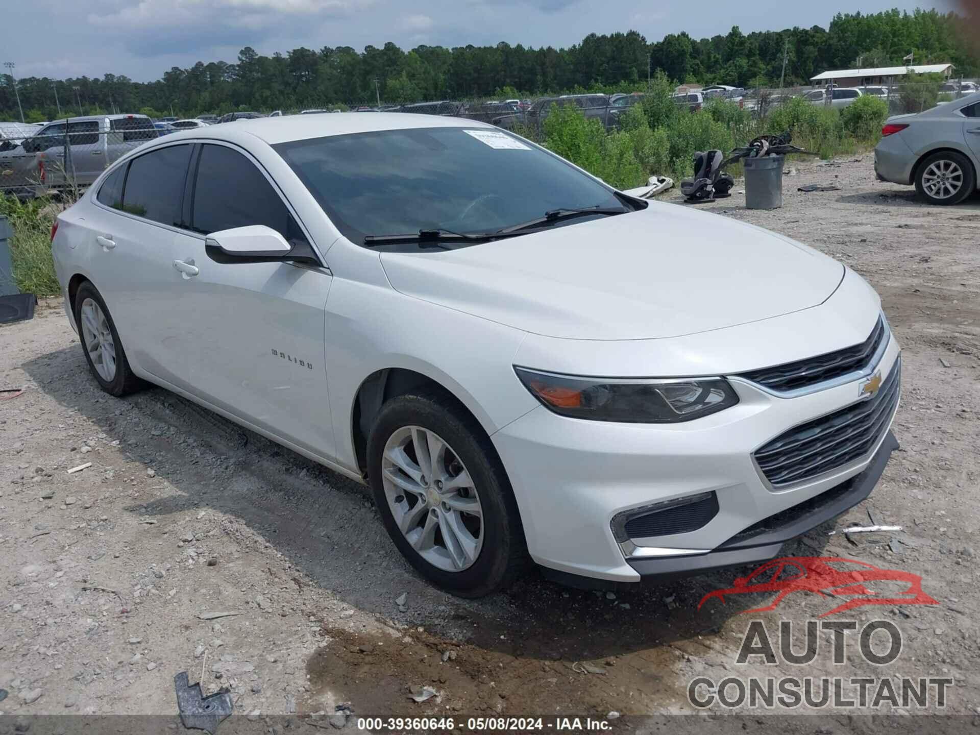 CHEVROLET MALIBU 2017 - 1G1ZE5ST8HF200171