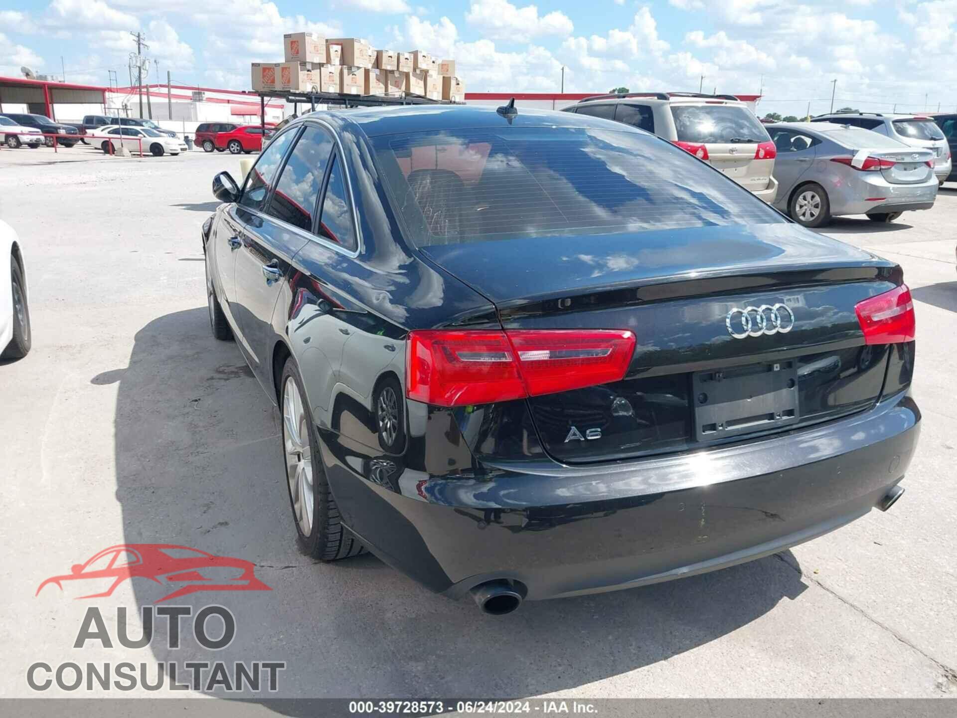 AUDI A6 2013 - WAUDFAFC9DN044656