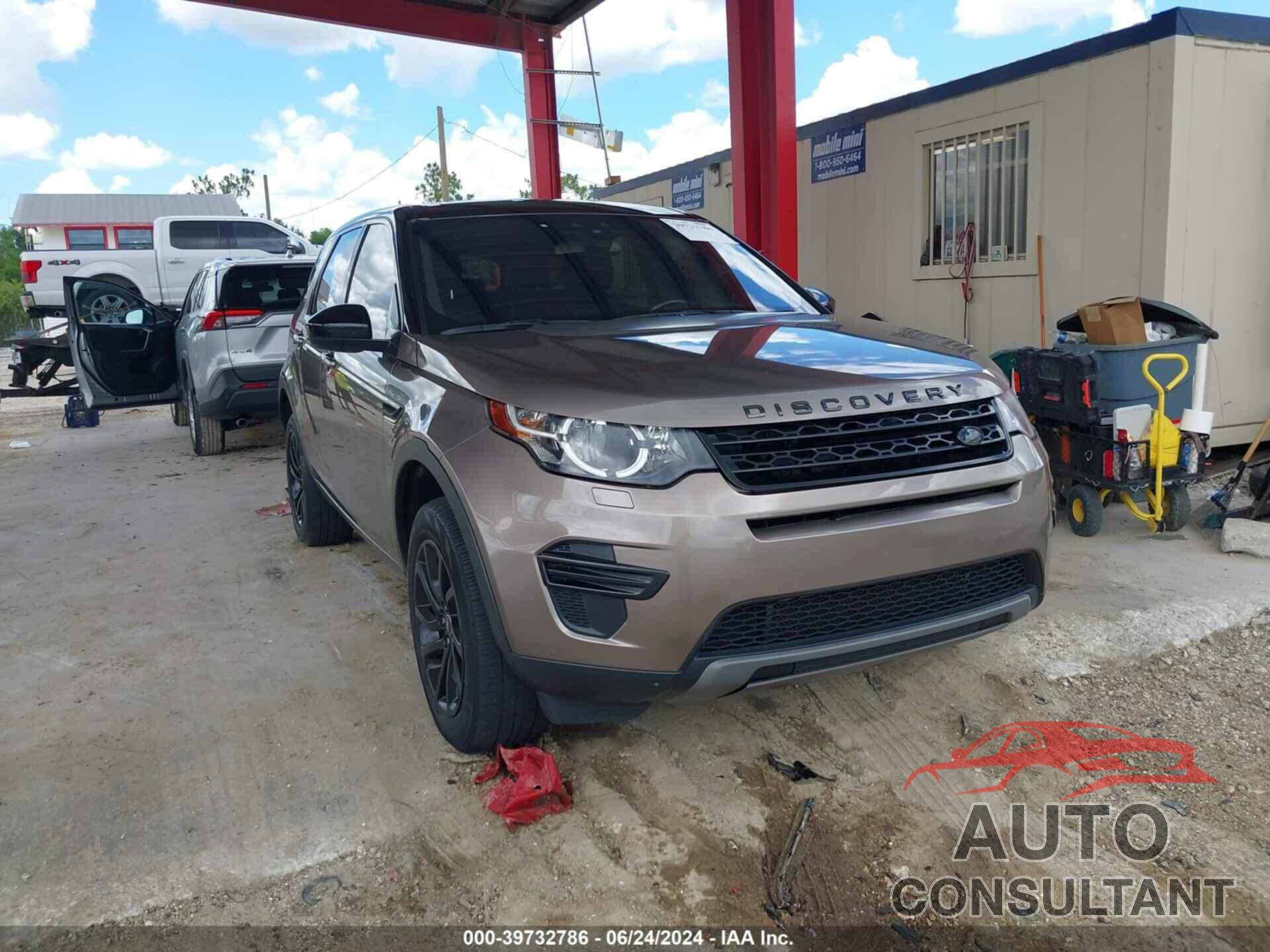 LAND ROVER DISCOVERY SPORT 2017 - SALCP2BG5HH667344