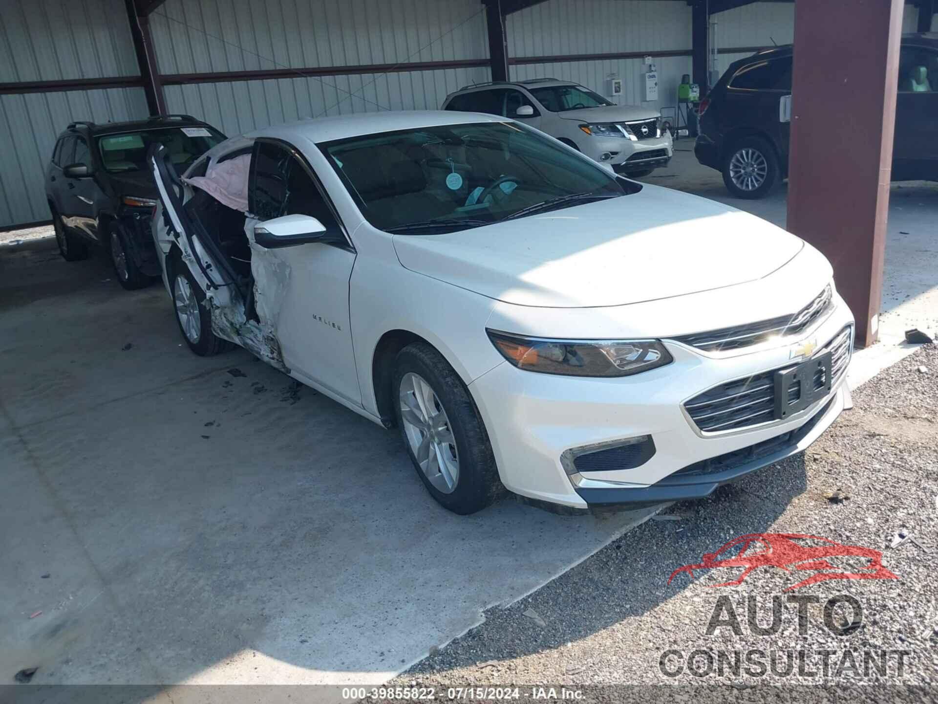 CHEVROLET MALIBU 2016 - 1G1ZE5ST9GF272267