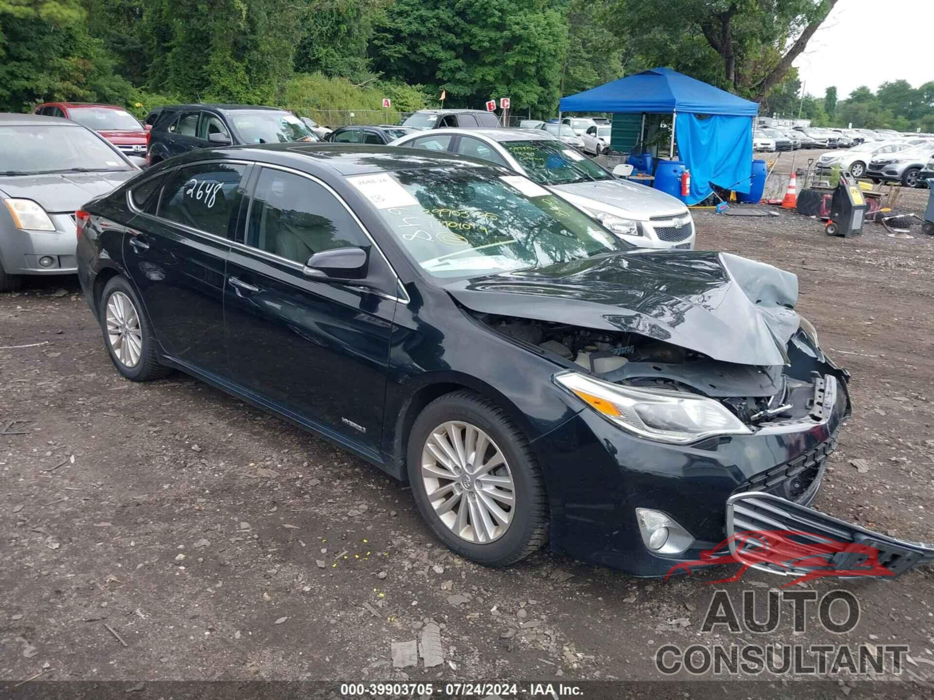 TOYOTA AVALON HYBRID 2014 - 4T1BD1EB8EU030601