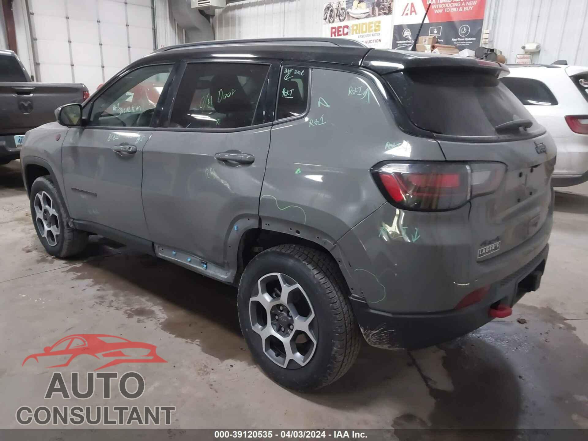 JEEP COMPASS 2022 - 3C4NJDDB9NT203985