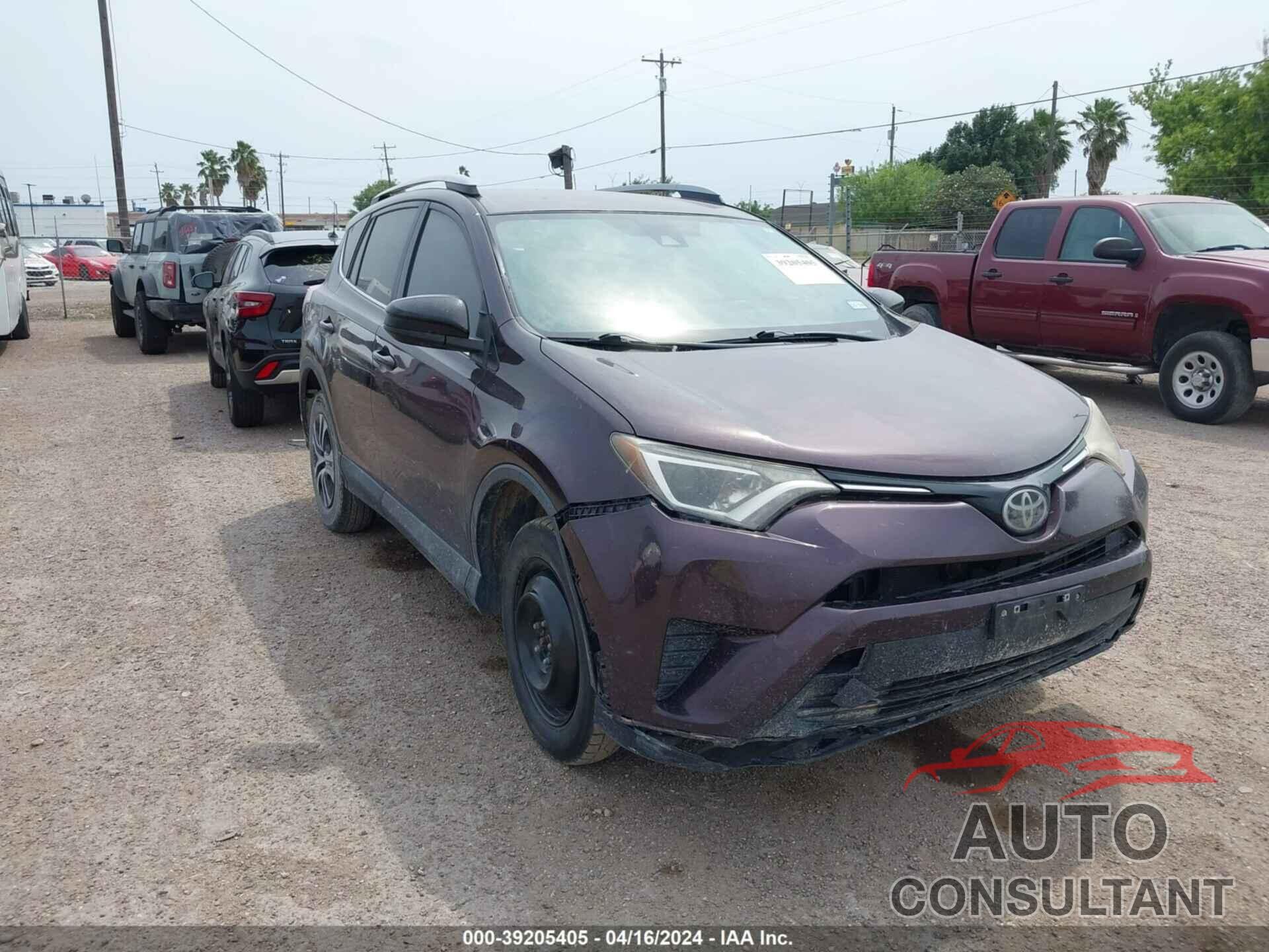 TOYOTA RAV4 2017 - 2T3ZFREV5HW346339