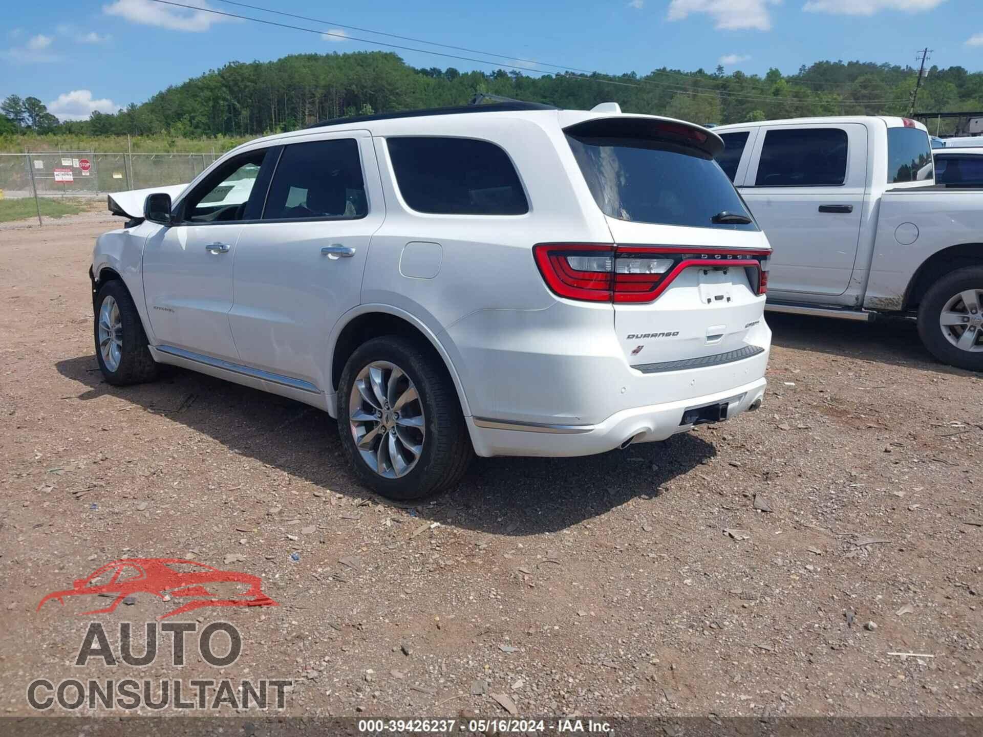 DODGE DURANGO 2022 - 1C4SDJET7NC219131