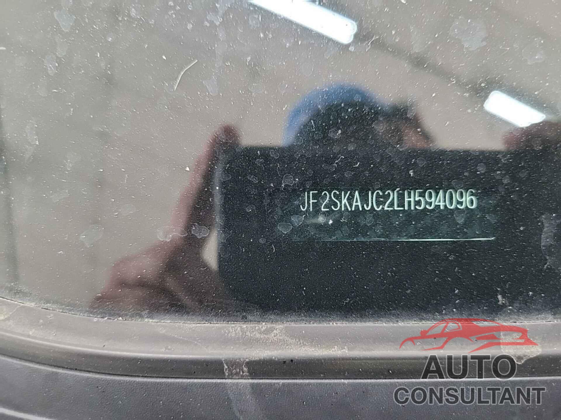 SUBARU FORESTER 2020 - JF2SKAJC2LH594096