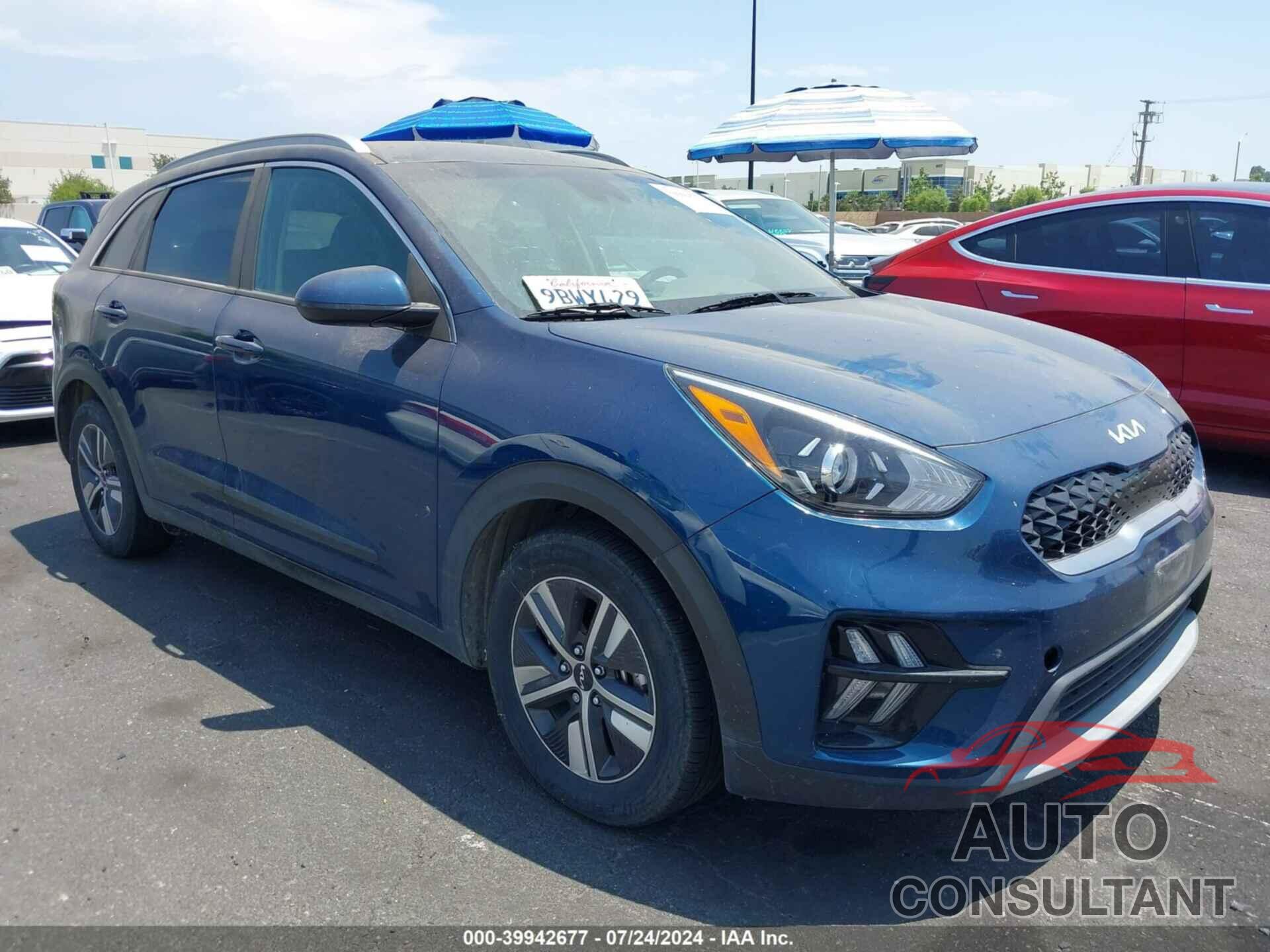 KIA NIRO 2022 - KNDCB3LC8N5548272