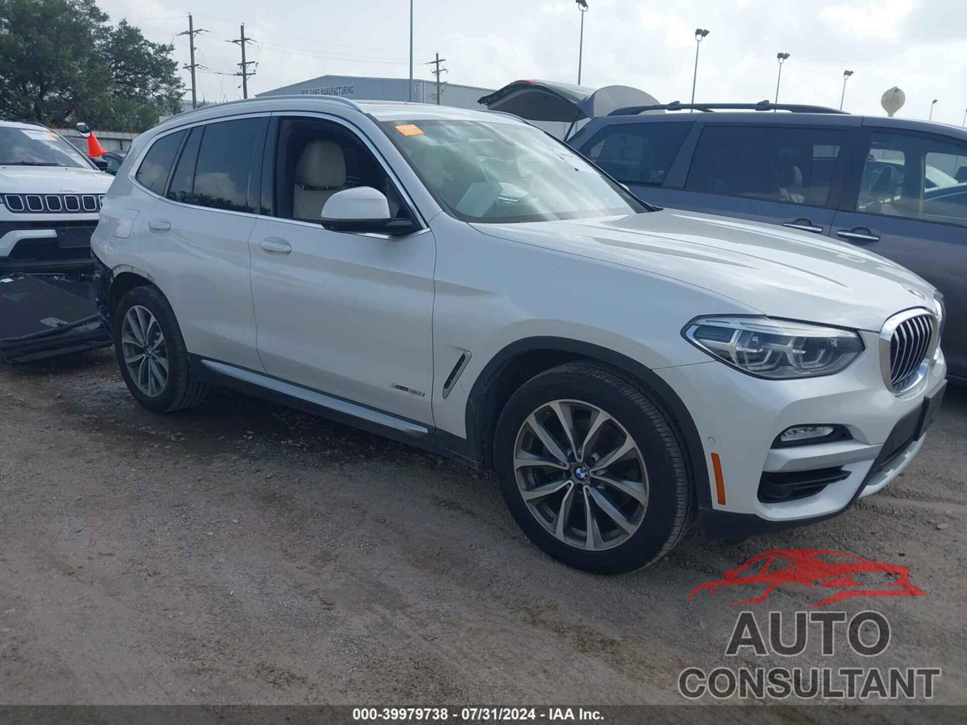 BMW X3 2018 - 5UXTR9C56JLC69720