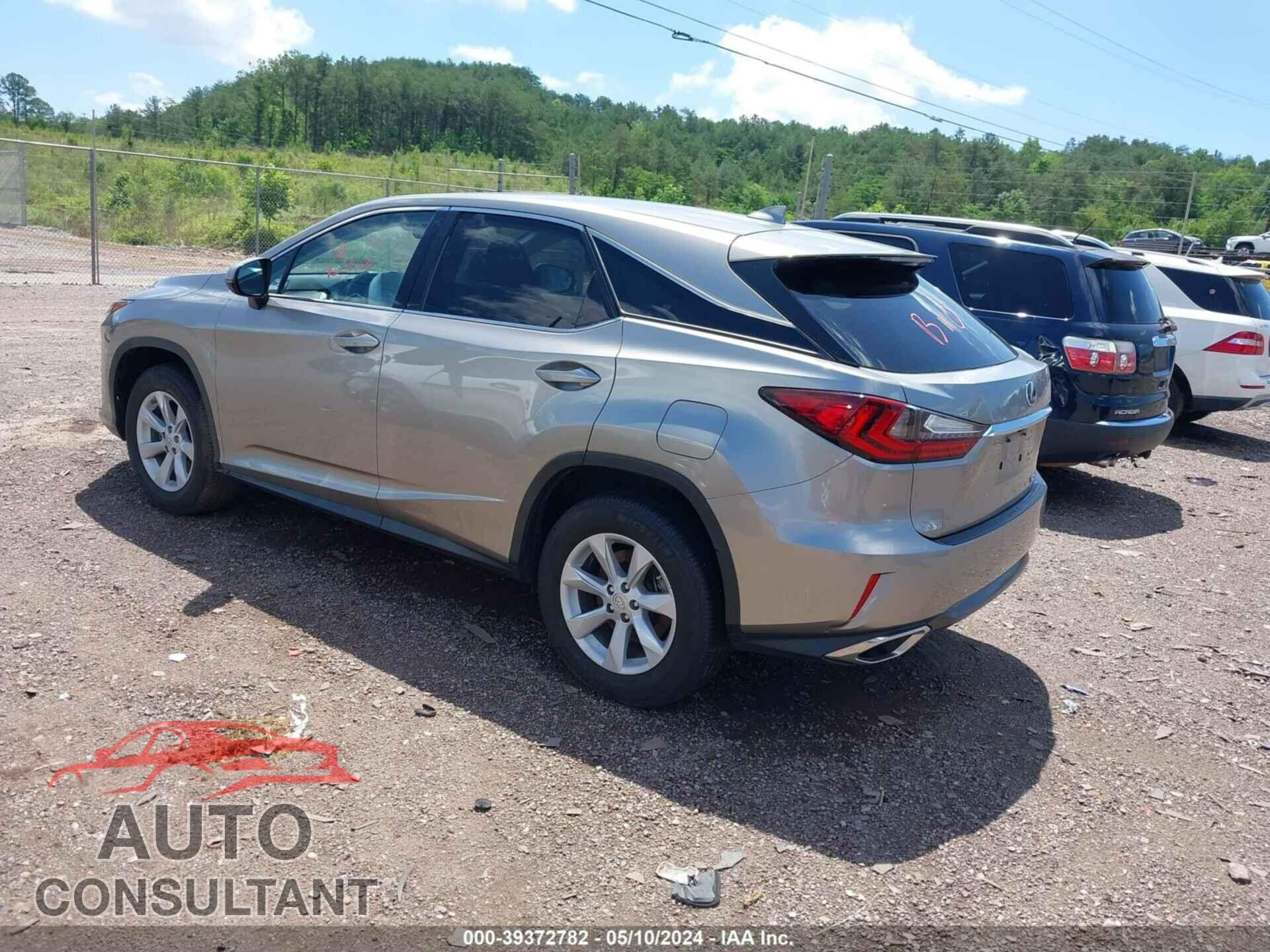 LEXUS RX 2017 - 2T2ZZMCA1HC034583