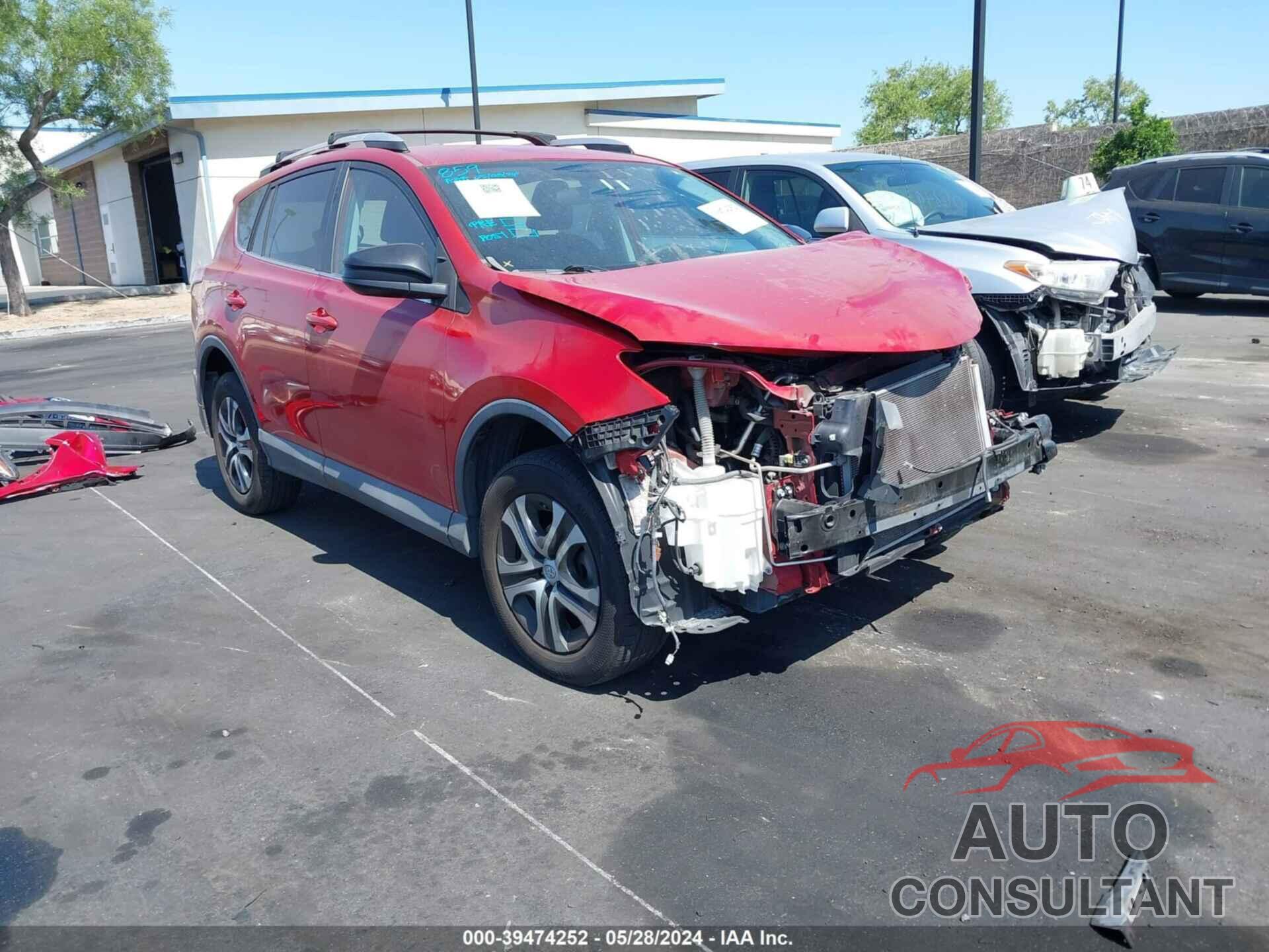 TOYOTA RAV4 2016 - 2T3ZFREV3GW235903