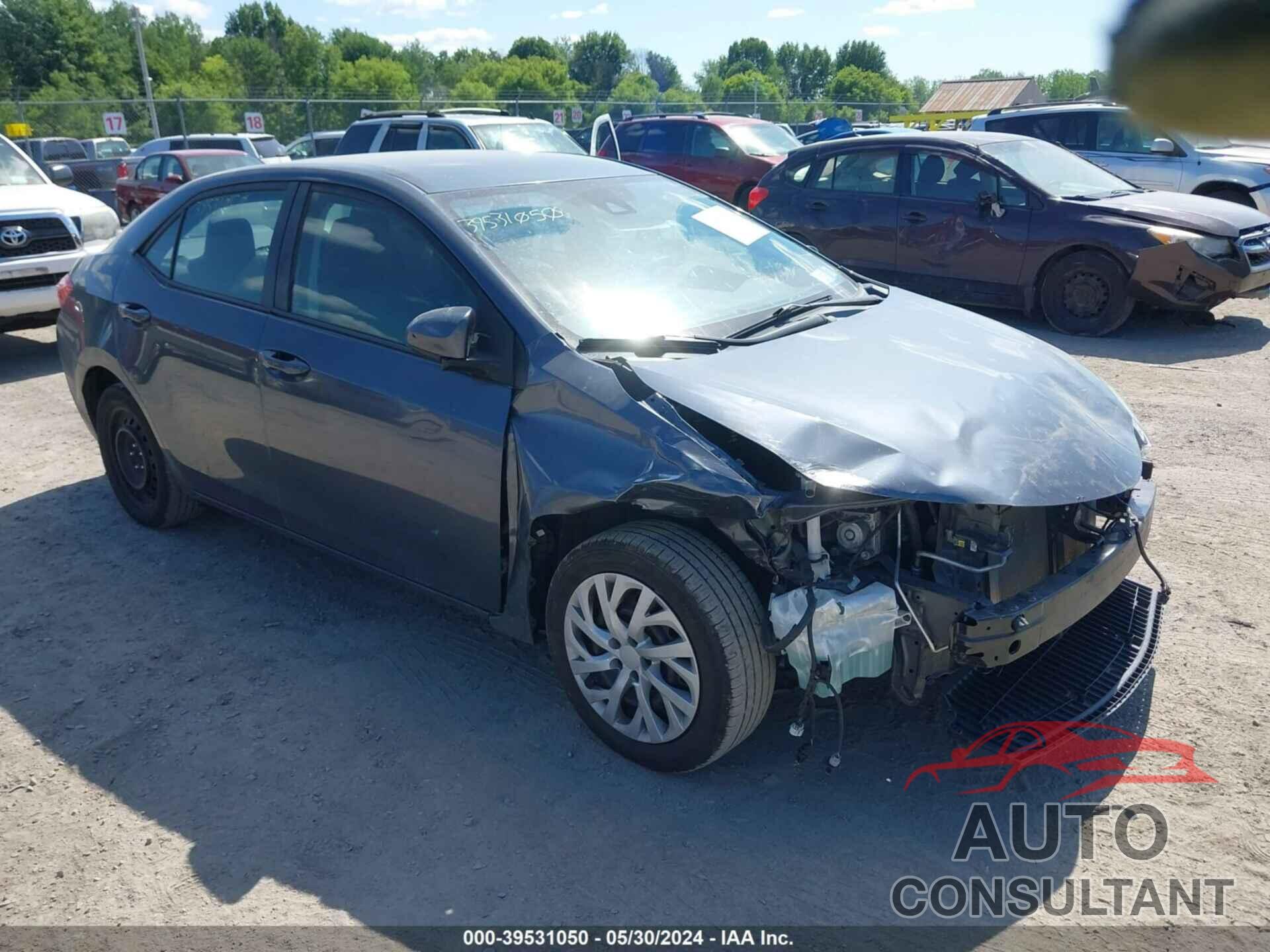 TOYOTA COROLLA 2017 - 2T1BURHE0HC862542