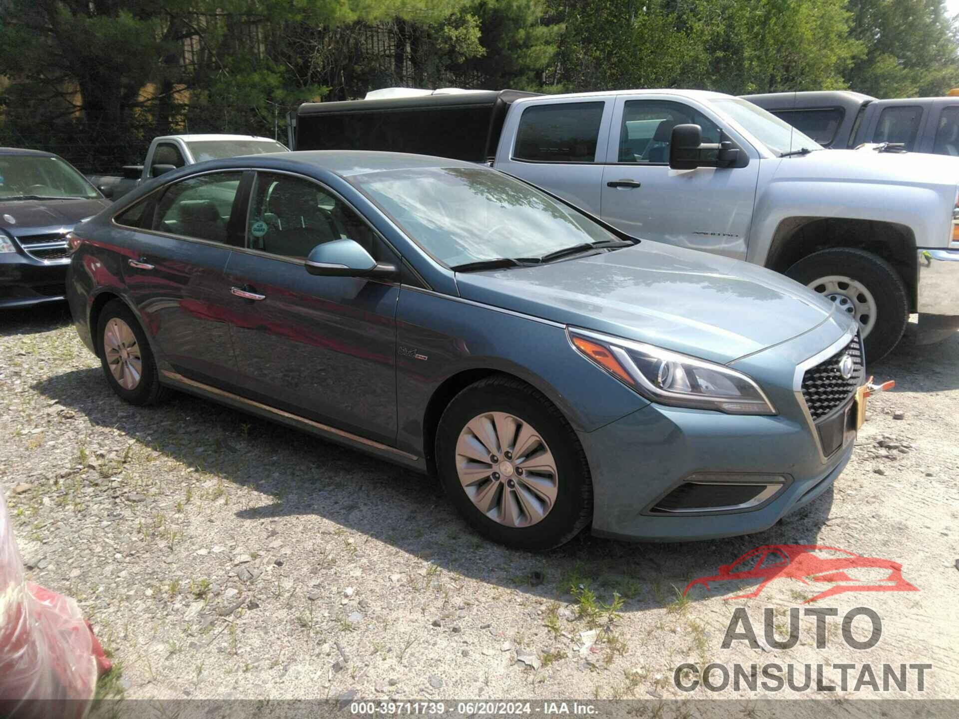 HYUNDAI SONATA HYBRID 2016 - KMHE24L18GA039723