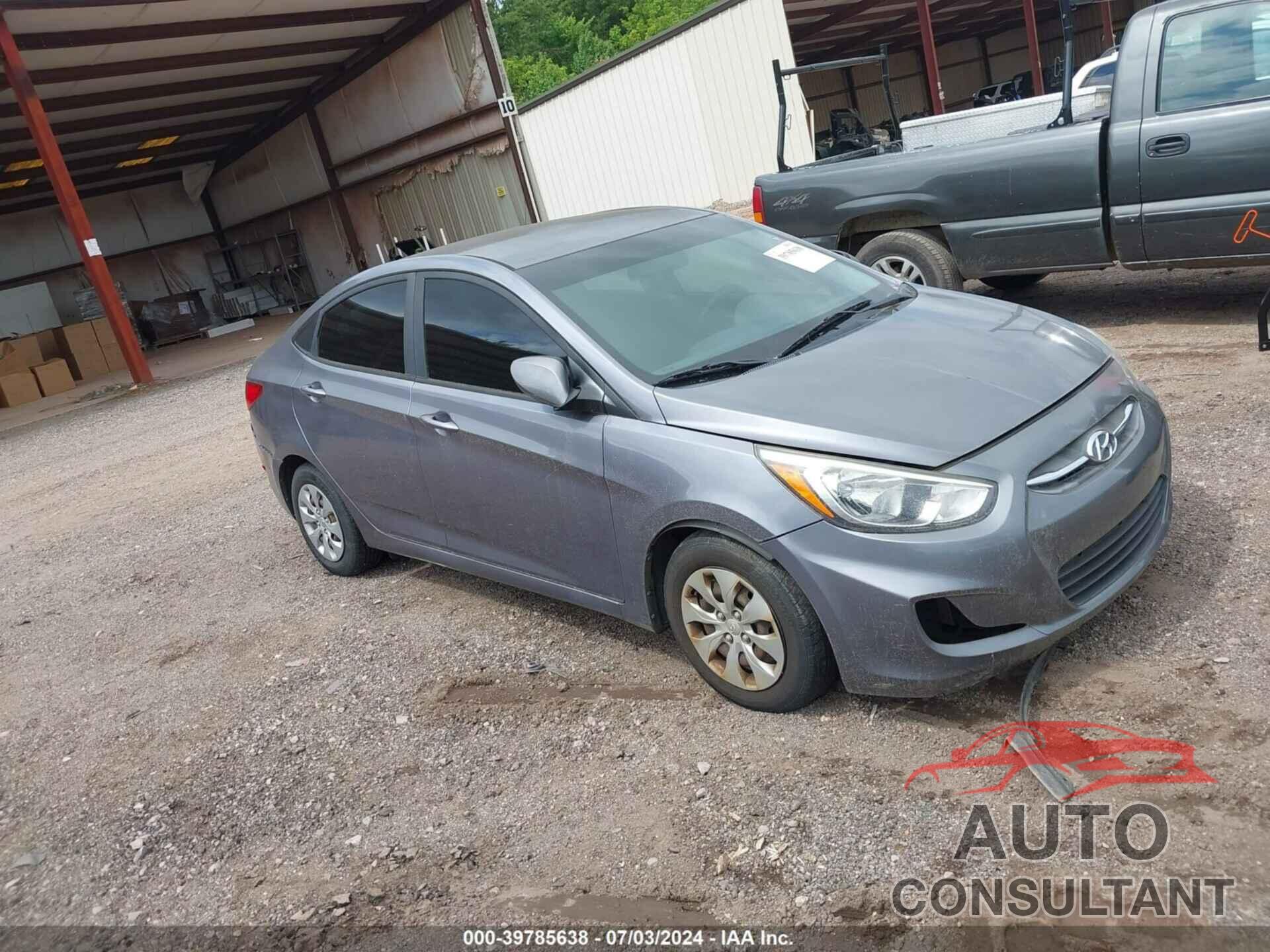 HYUNDAI ACCENT 2016 - KMHCT4AE0GU103374