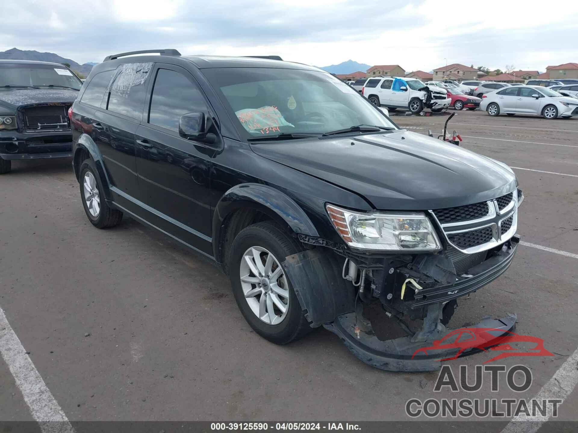 DODGE JOURNEY 2018 - 3C4PDCBG7JT141344