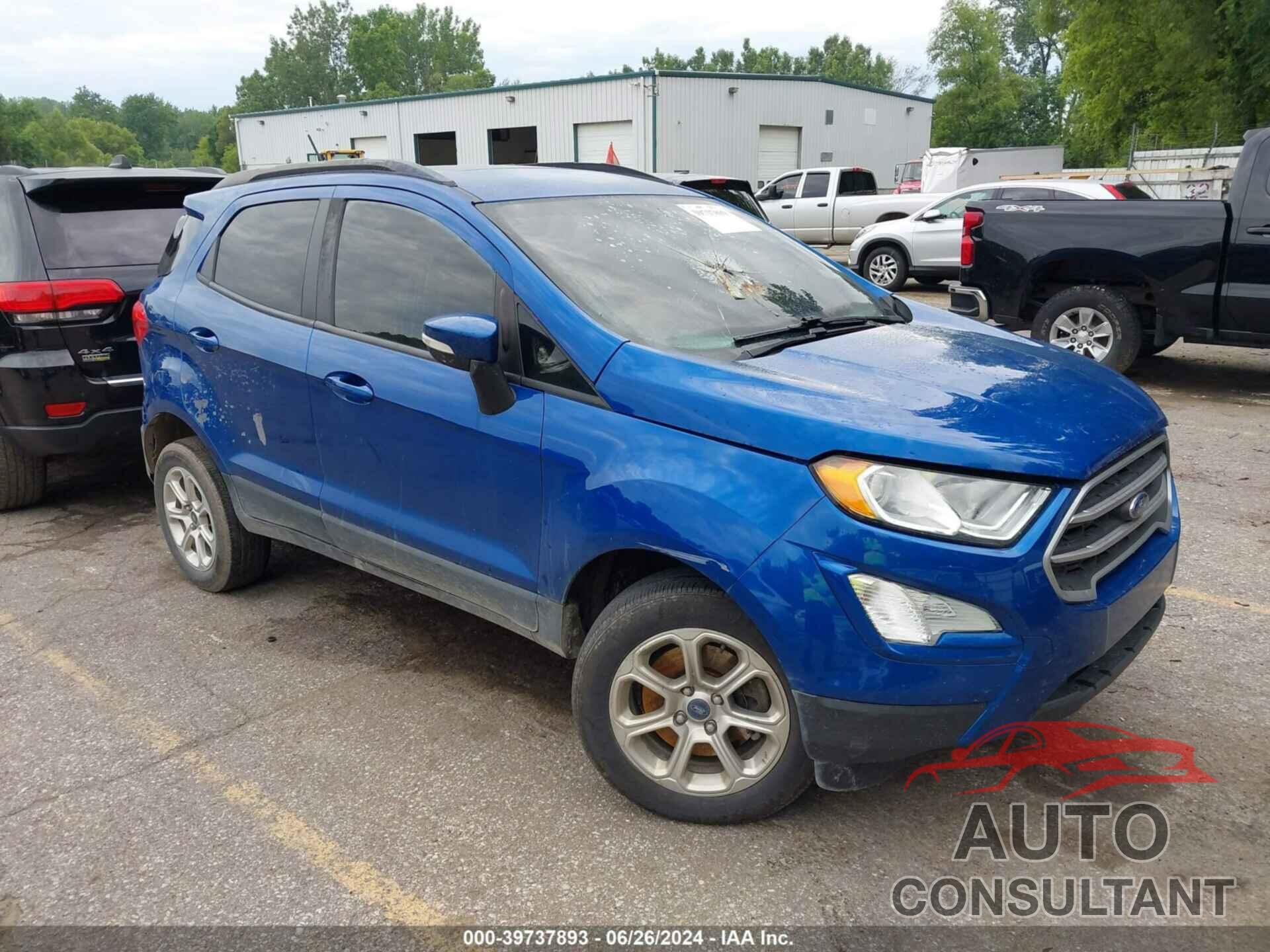 FORD ECOSPORT 2020 - MAJ6S3GL1LC369352