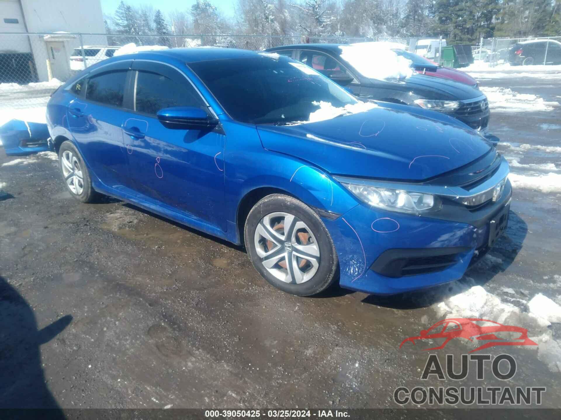 HONDA CIVIC 2018 - 2HGFC2F54JH604598