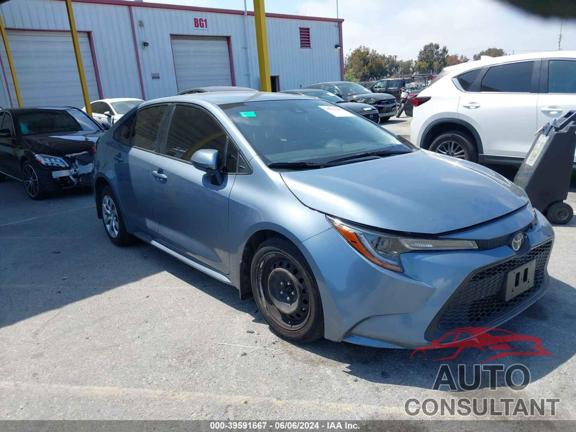 TOYOTA COROLLA 2021 - JTDEPMAE7MJ188339