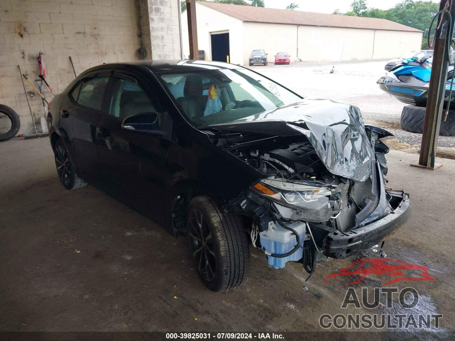 TOYOTA COROLLA 2018 - 2T1BURHE2JC064646