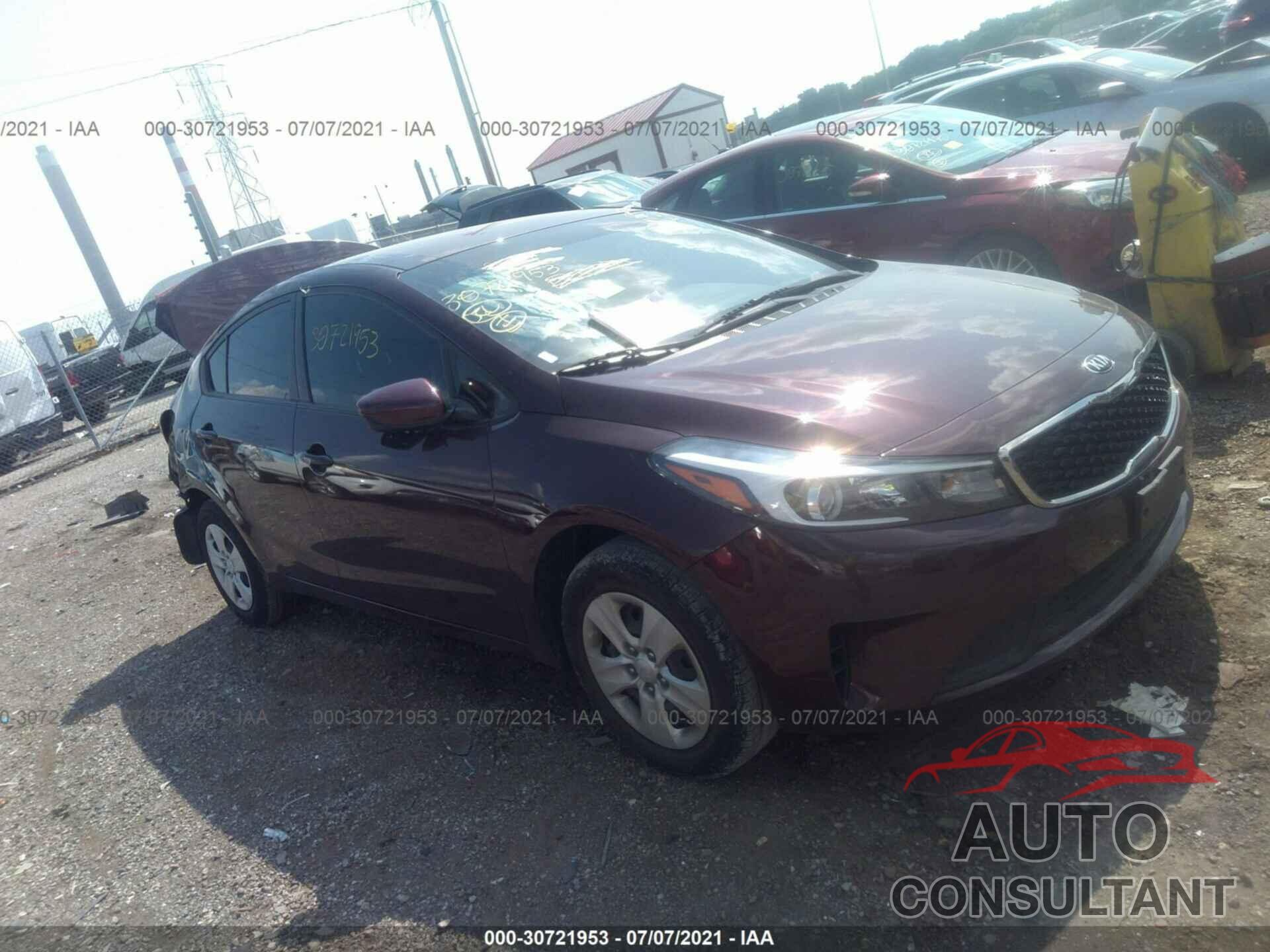 KIA FORTE 2018 - 3KPFK4A7XJE185593