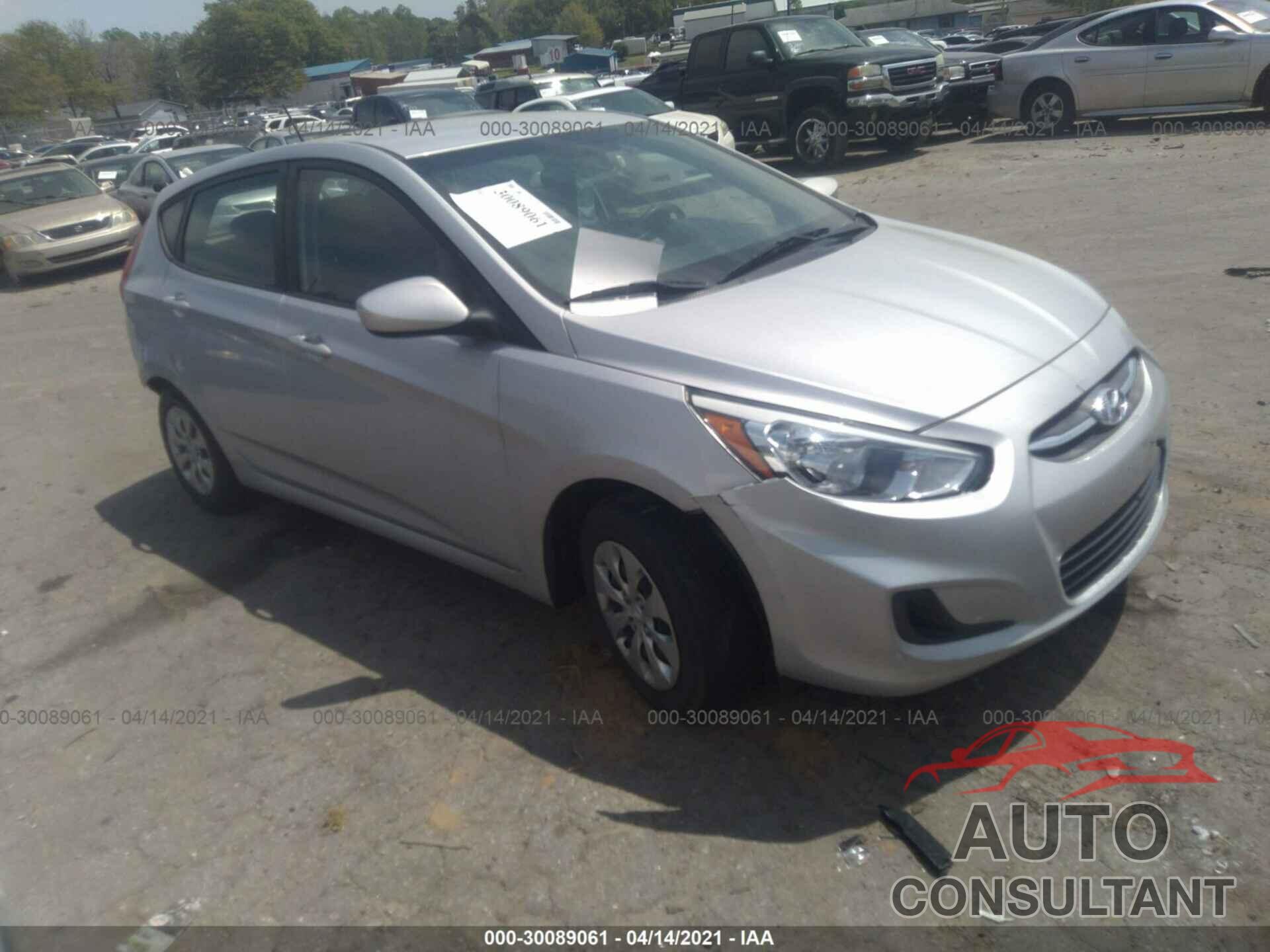 HYUNDAI ACCENT 2017 - KMHCT5AE1HU339331