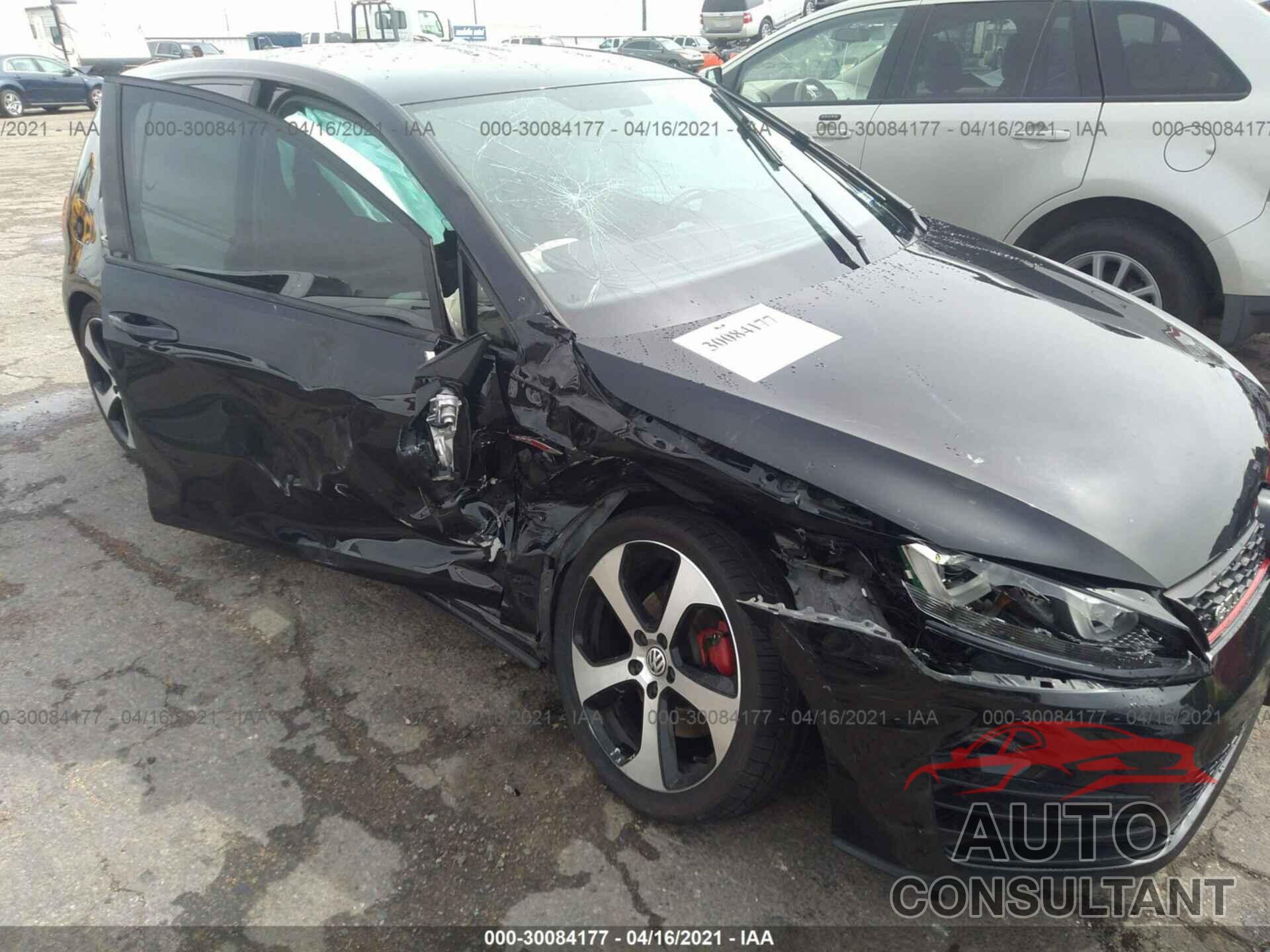VOLKSWAGEN GOLF GTI 2016 - 3VW4T7AU6GM023015
